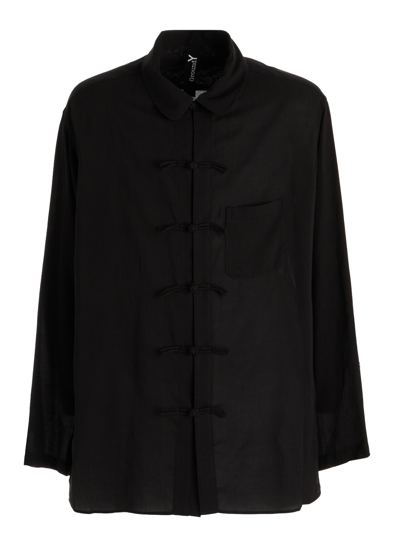 CELLULOSE LAWN SHAKA BUTTON SHIRT