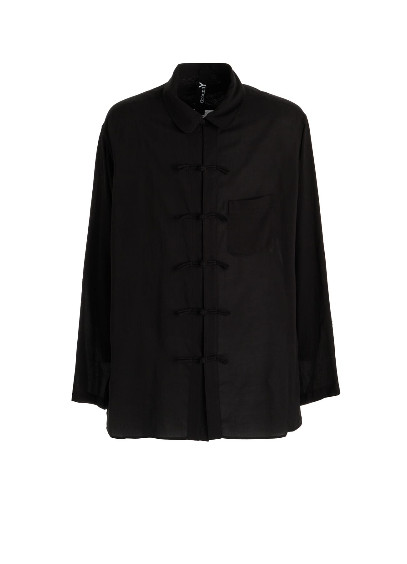 CELLULOSE LAWN SHAKA BUTTON SHIRT