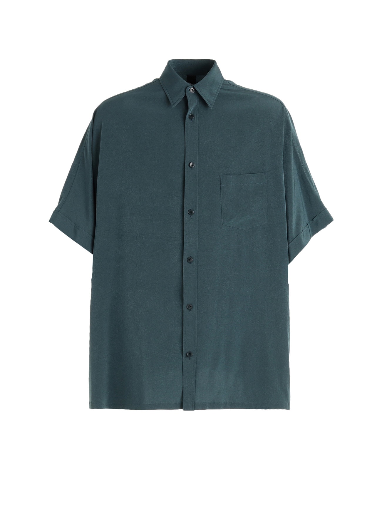 CREPE de CHINE FRONT DOLMAN BIG SHIRT