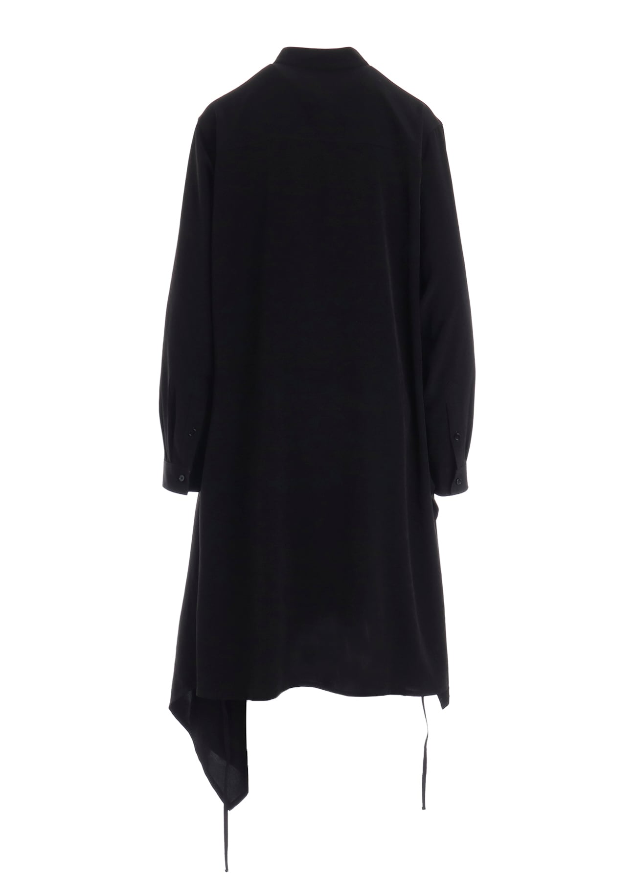 CREPE de CHINE POCKET BAGS BIG SHIRT