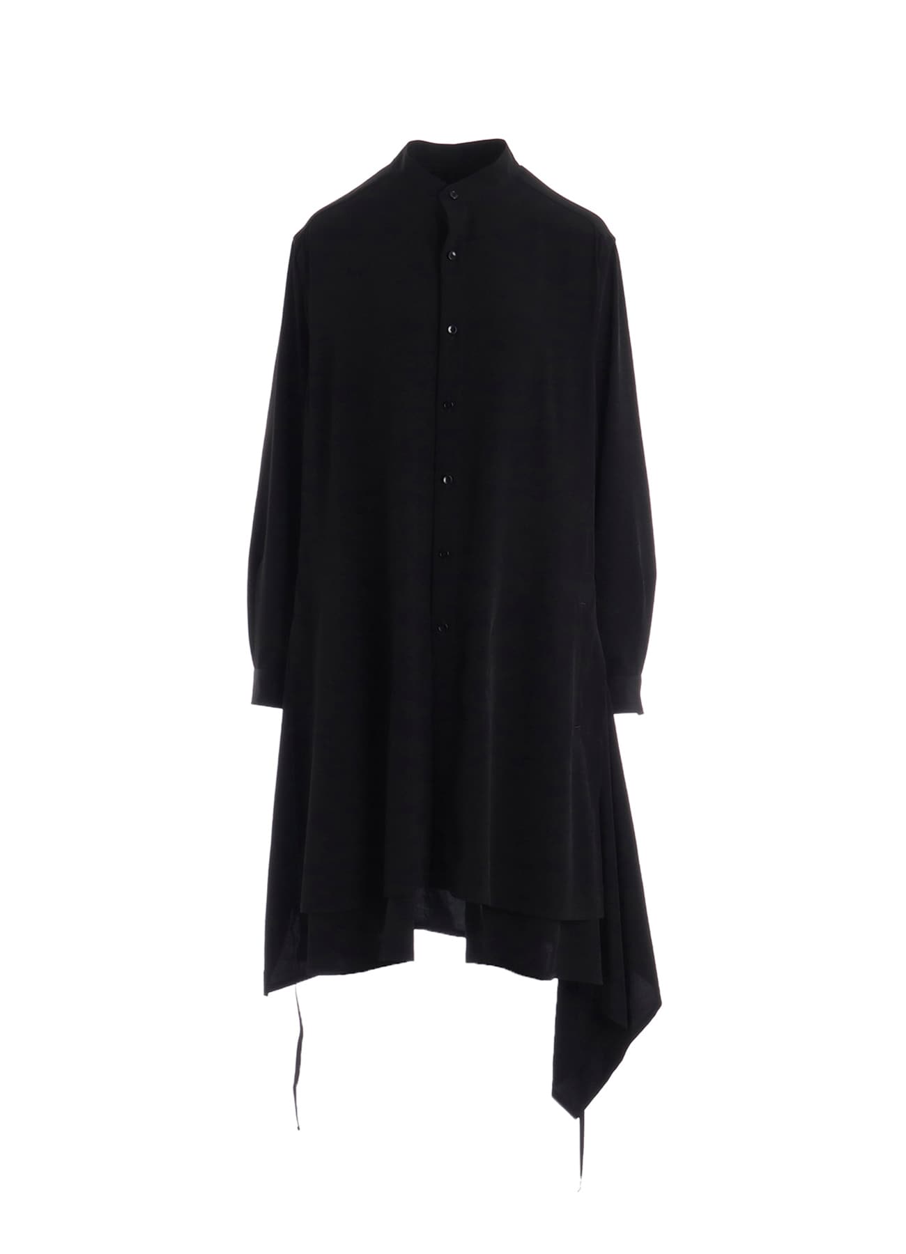 CREPE de CHINE POCKET BAGS BIG SHIRT