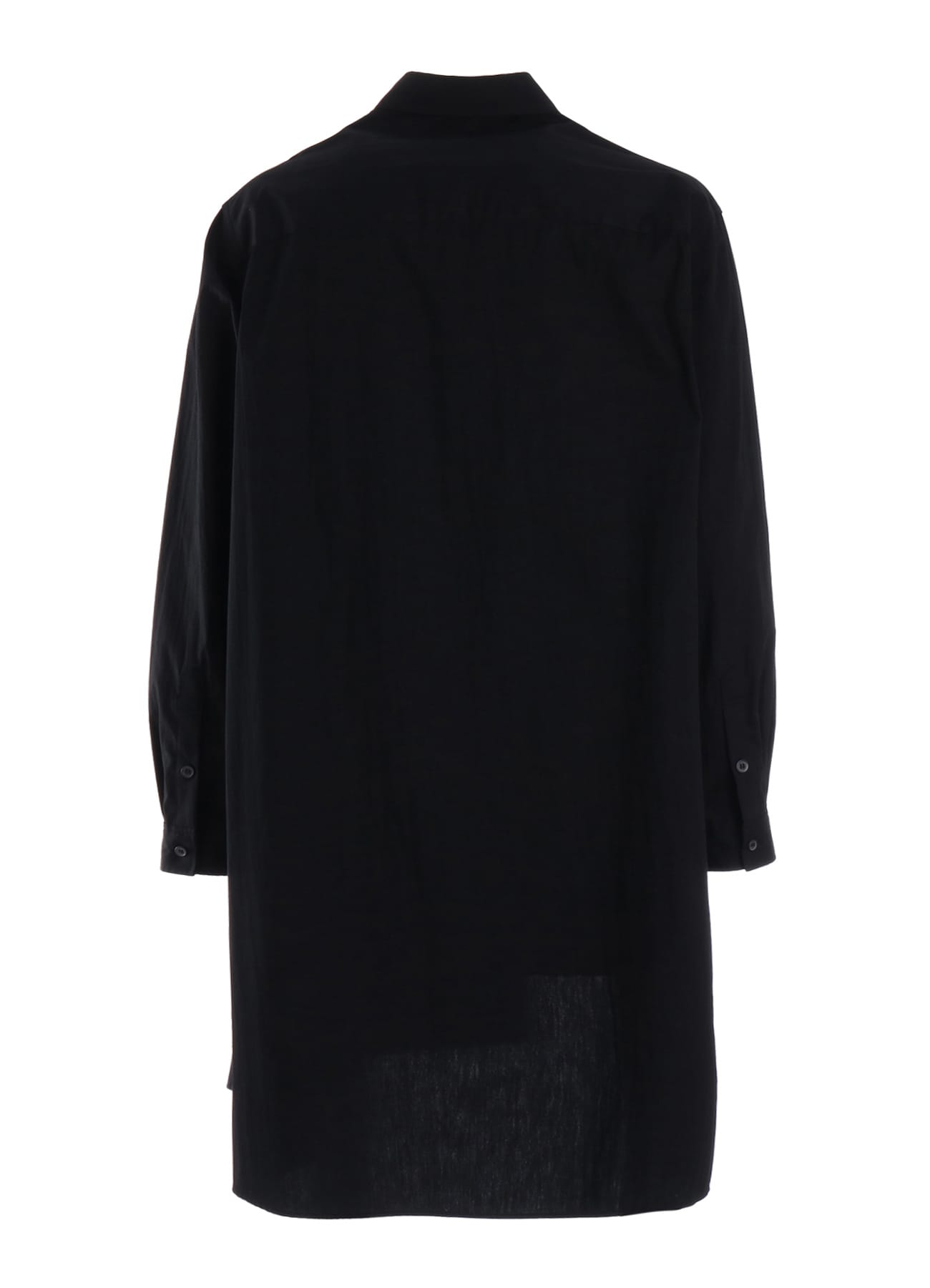 LEFT DRAPE BROAD SHIRT