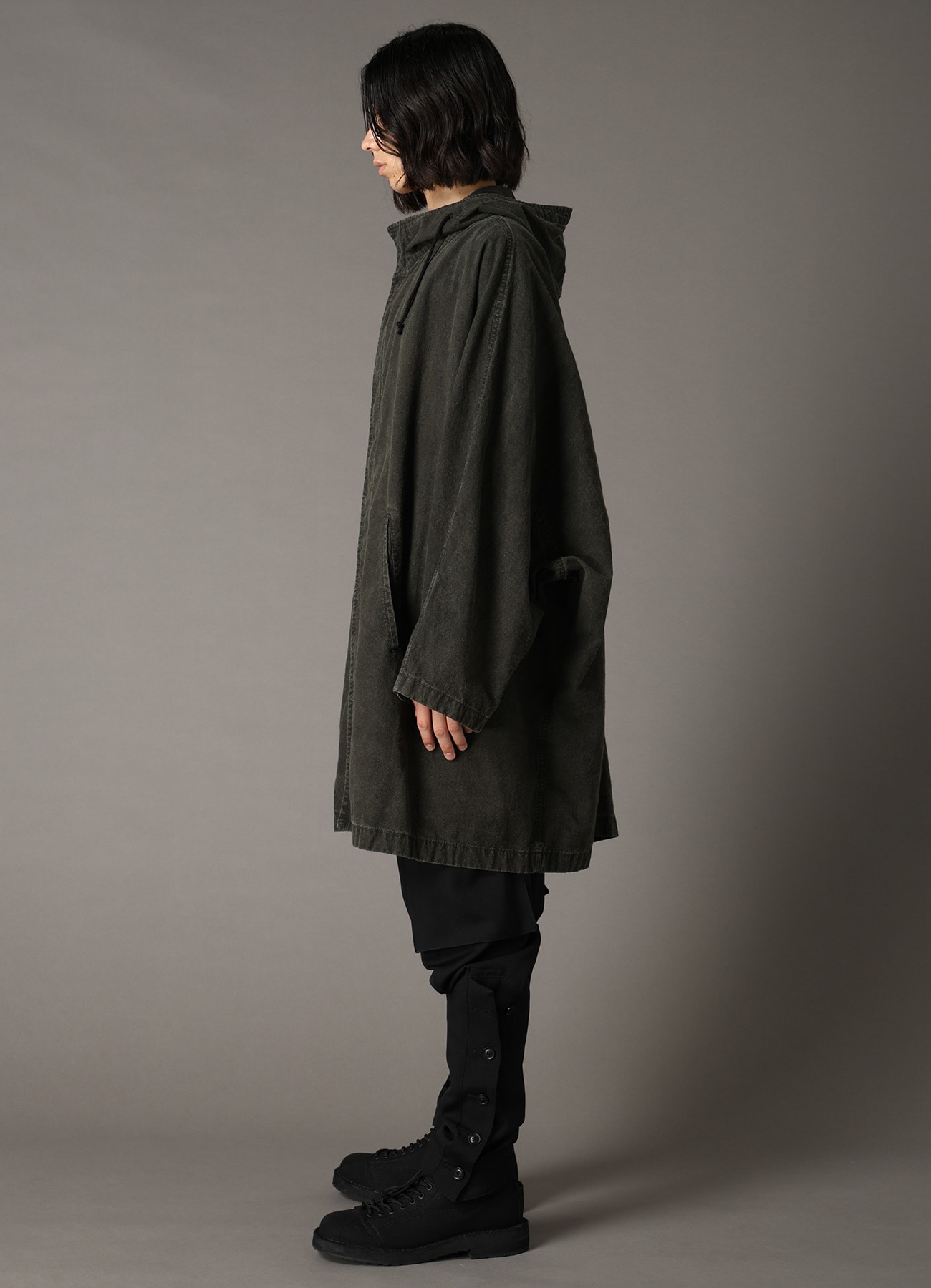 COTTON RIP PRODUCT PIGMENT DYED PONCHO