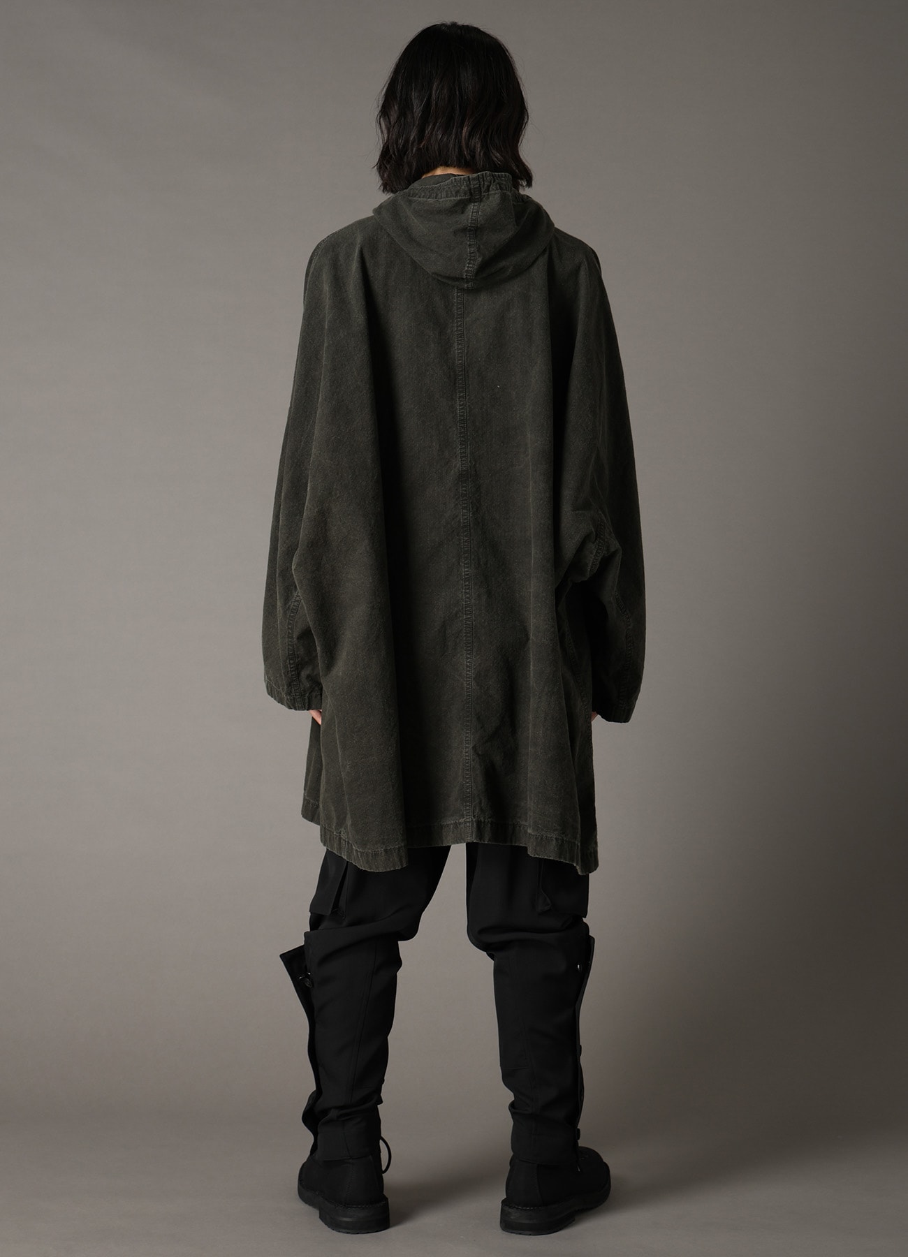 COTTON RIP PRODUCT PIGMENT DYED PONCHO