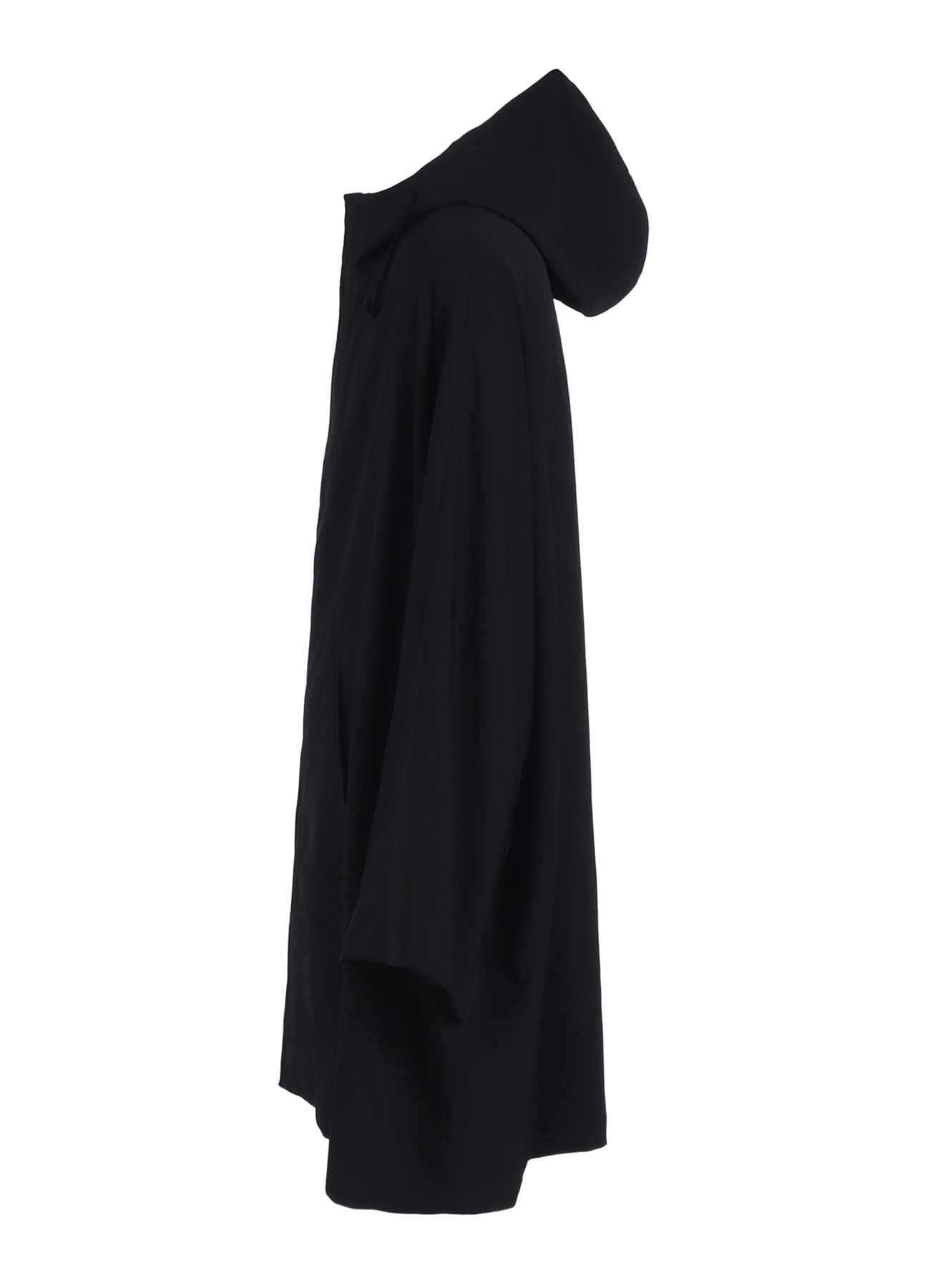 WOOL GABARDINE PONCHO