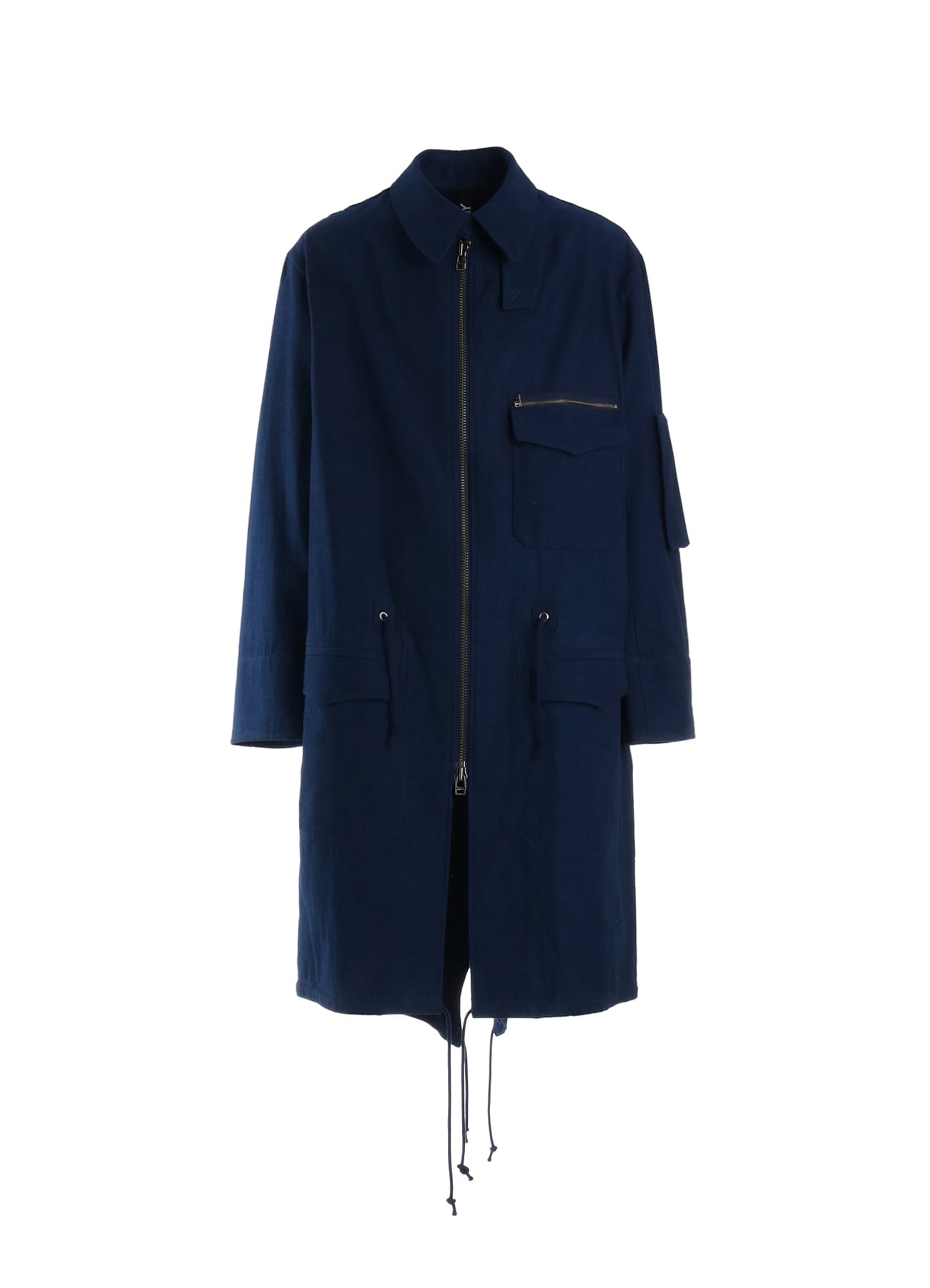 COTTON INDIGO TWILL MODS COAT