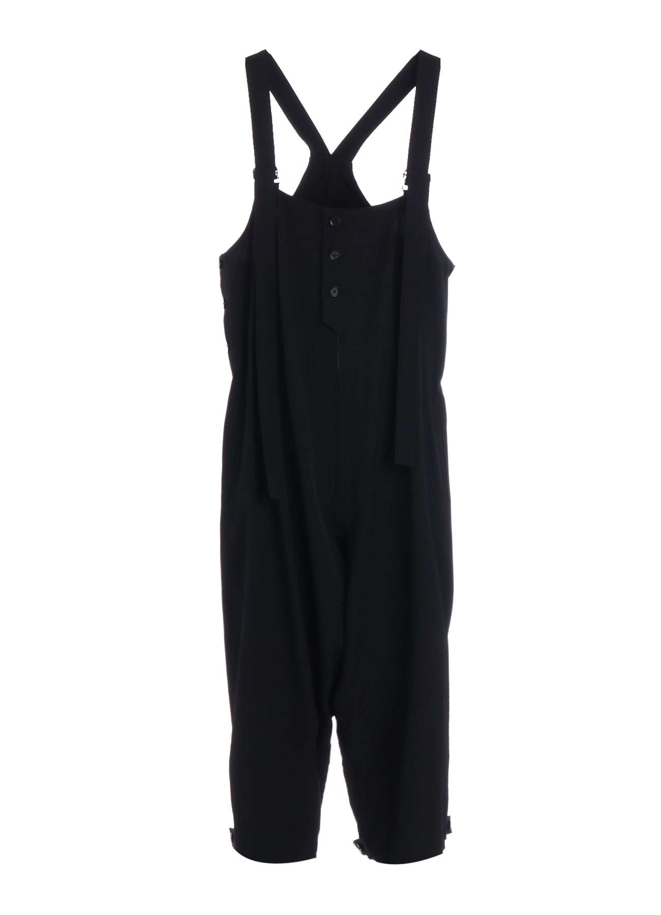 WOOL GABARDINE OVERALLS