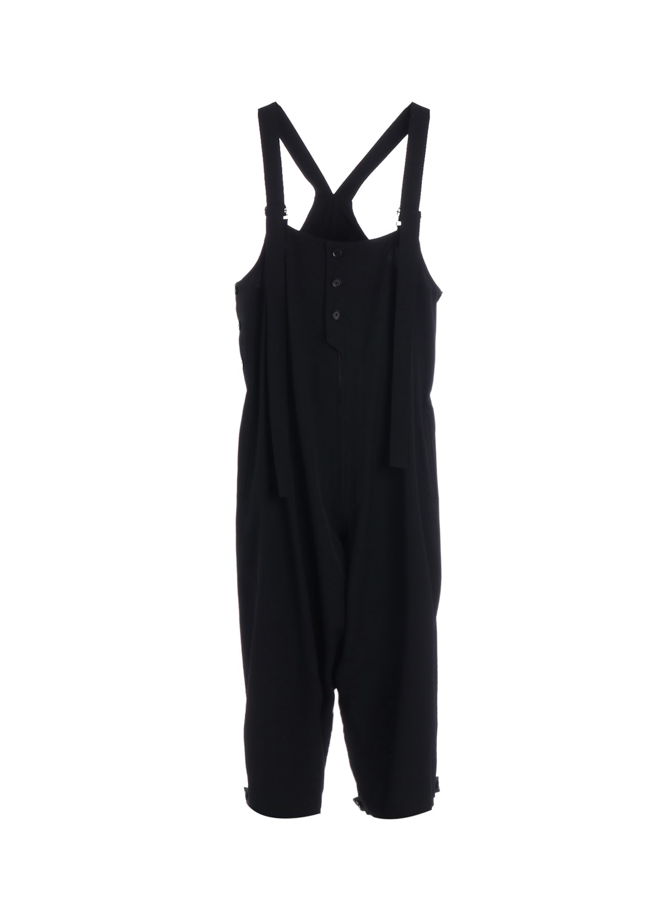 WOOL GABARDINE OVERALLS