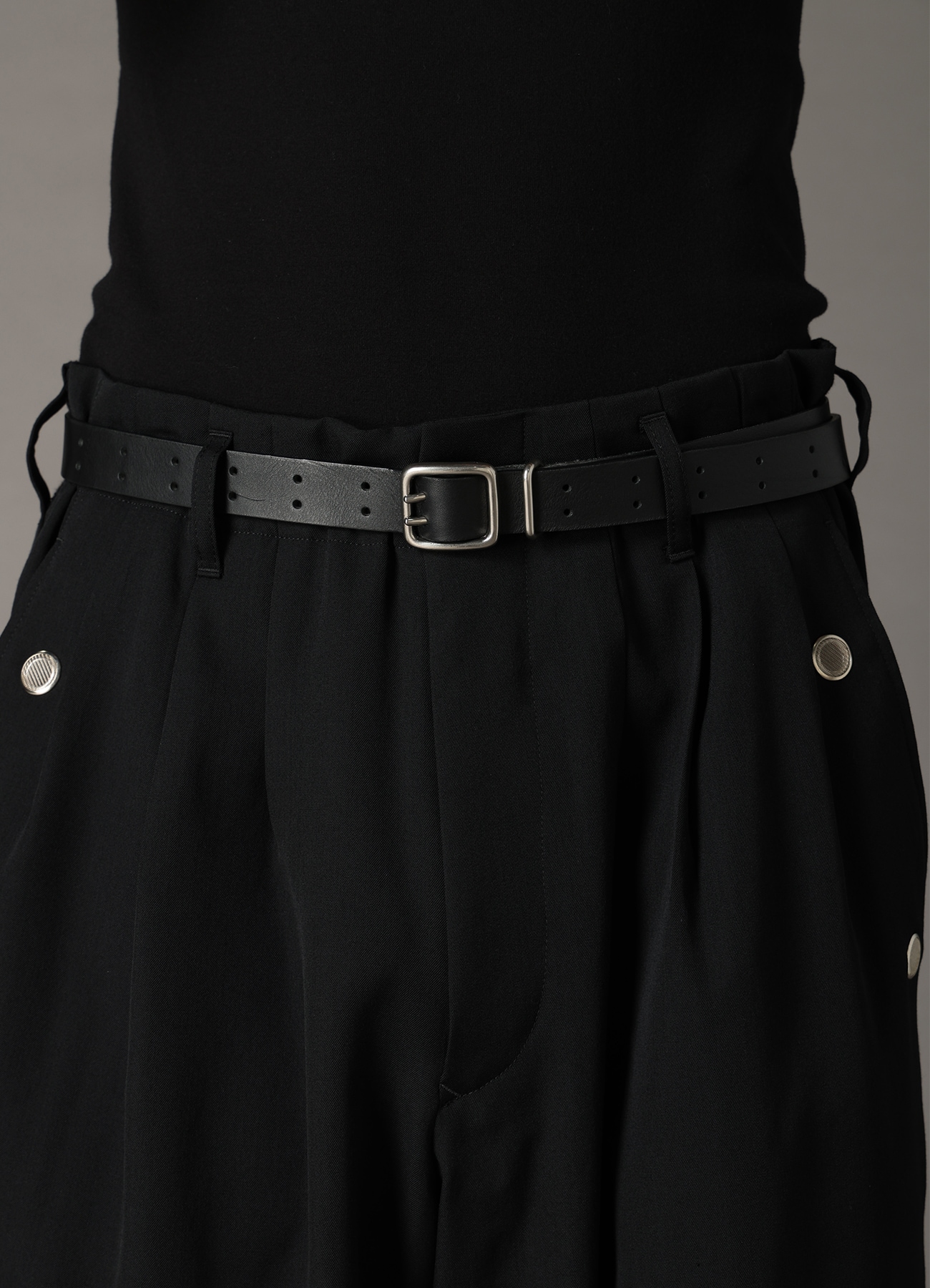 ITALIAN LEATHER SIZE-FREE BELT