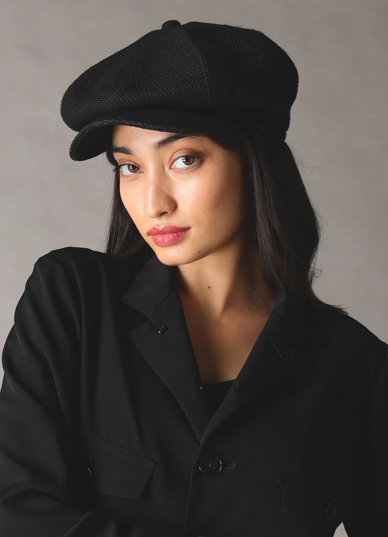 HESSIAN CLOTH CASQUETTE