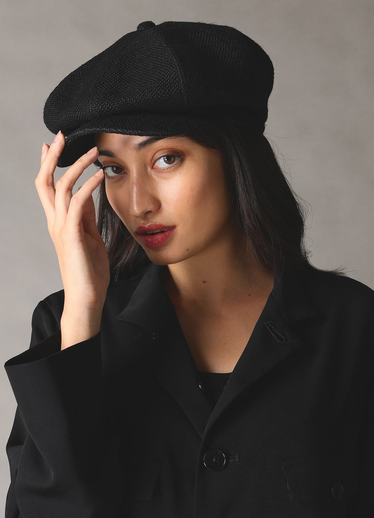 HESSIAN CLOTH CASQUETTE