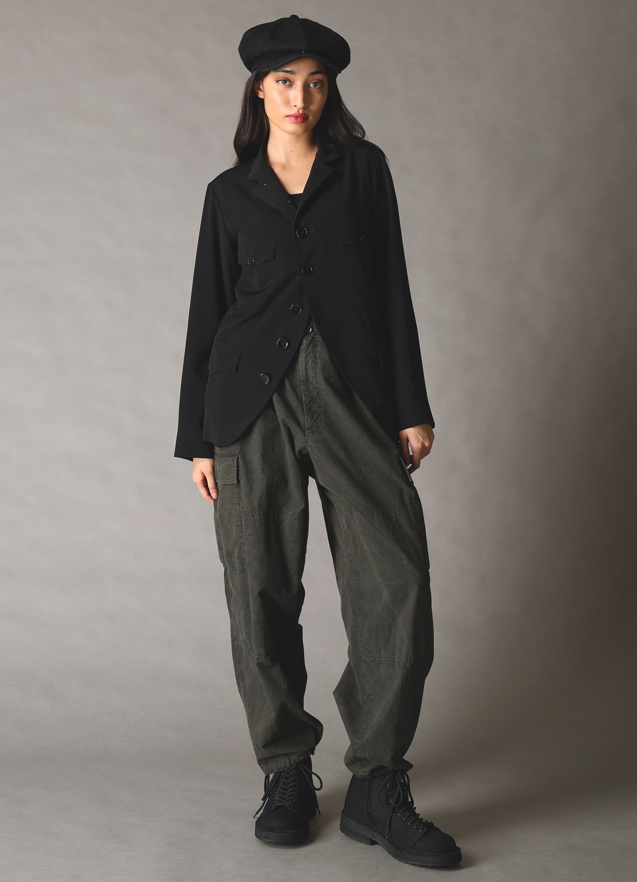 HESSIAN CLOTH CASQUETTE