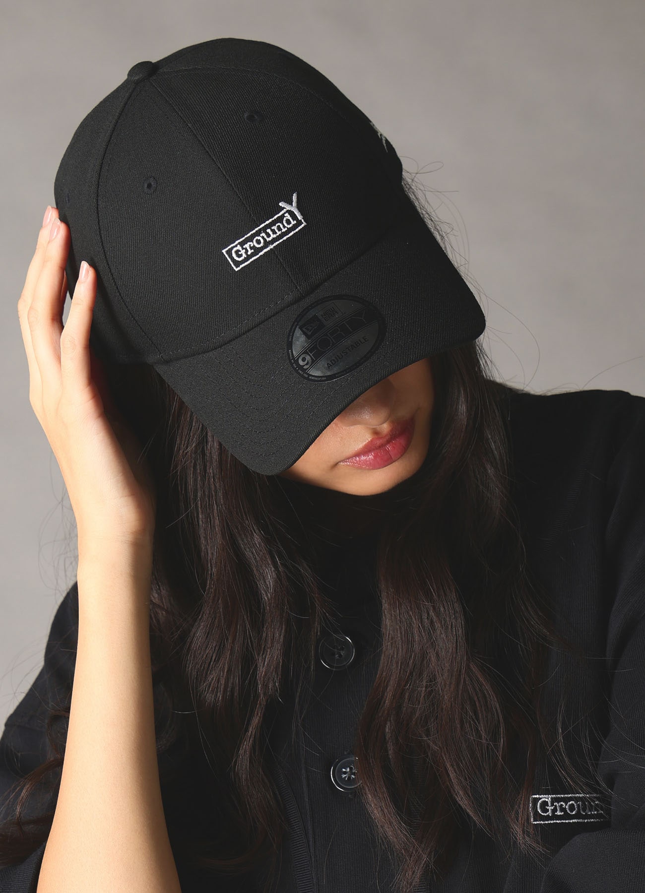 Ground Y×NEW ERA Ground Y BOX LOGO CAP