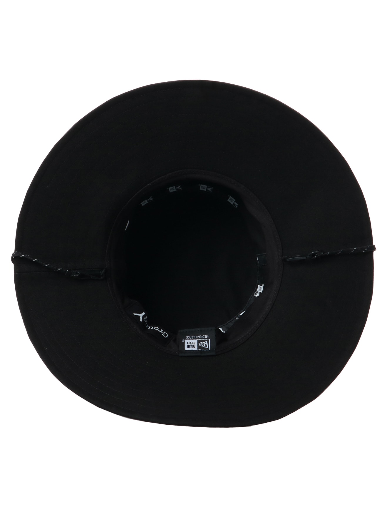 Ground Y×NEW ERA ADV LIGHT GY SIDE LOGO BLK WHT