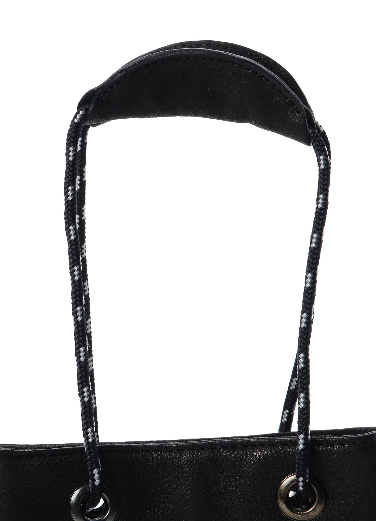 WASHED LEATHER SRAWSTRING BAG