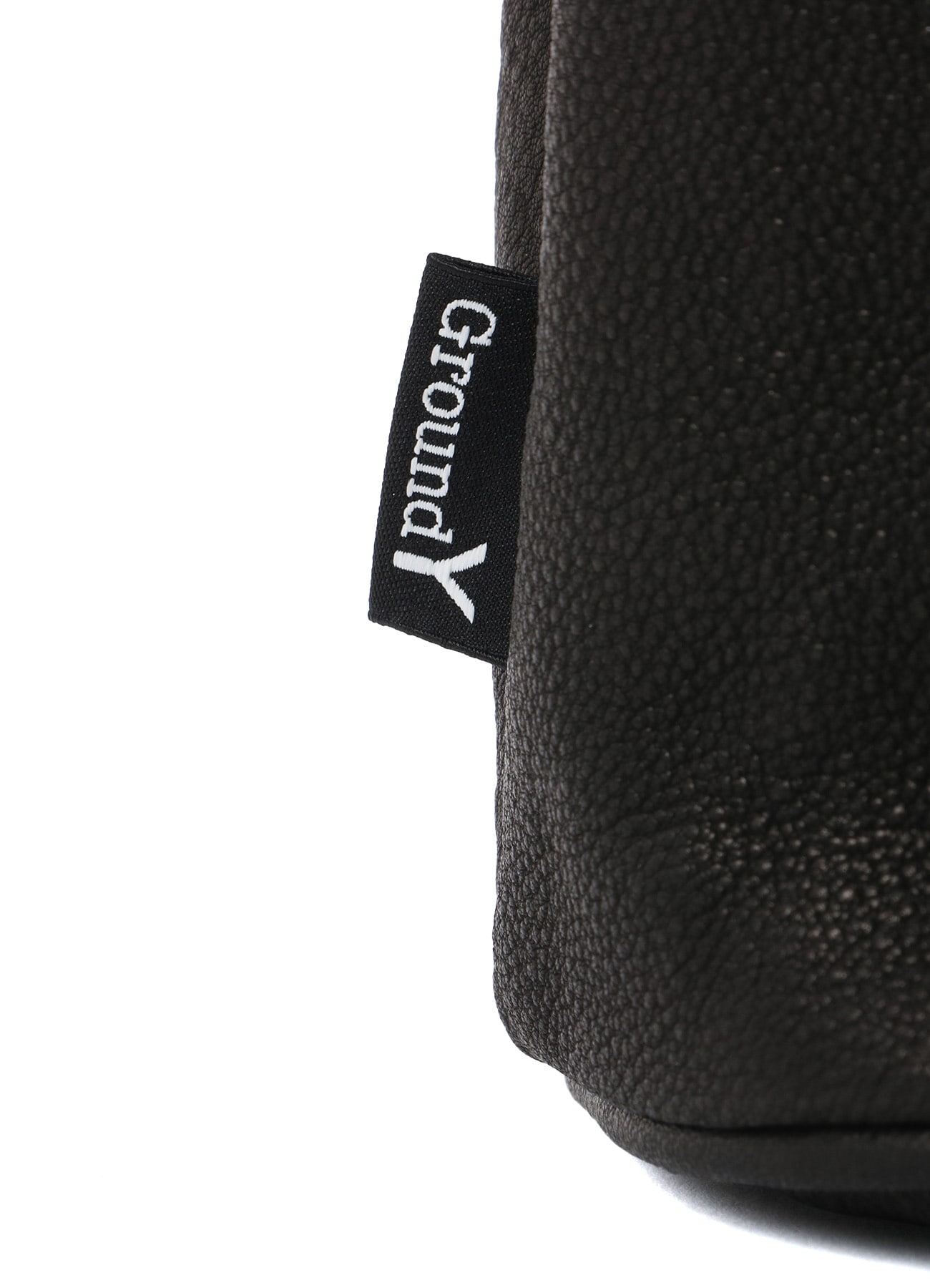 WASHED LEATHER SRAWSTRING BAG