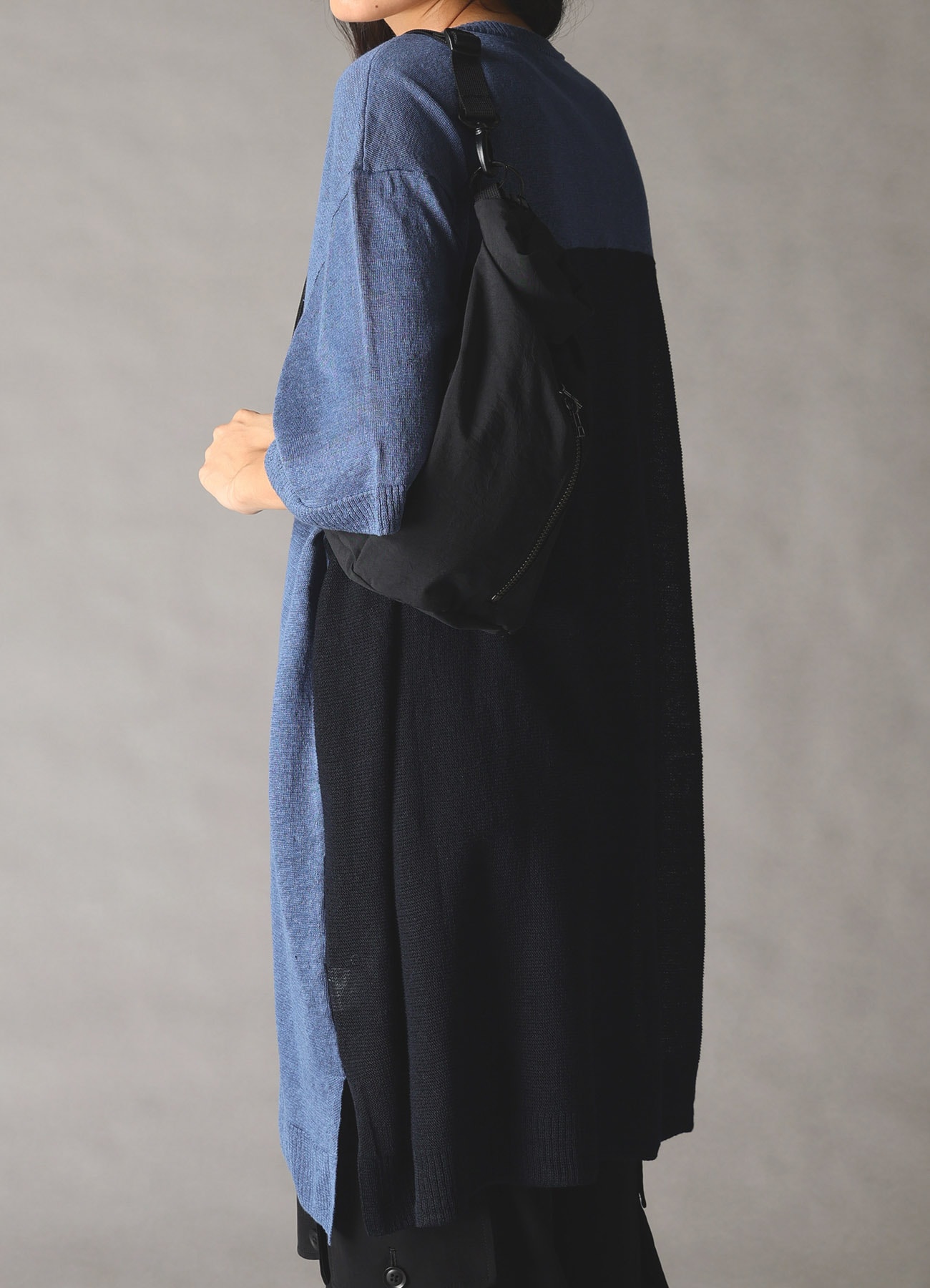 WRINKLE NYLON ROLL BAG