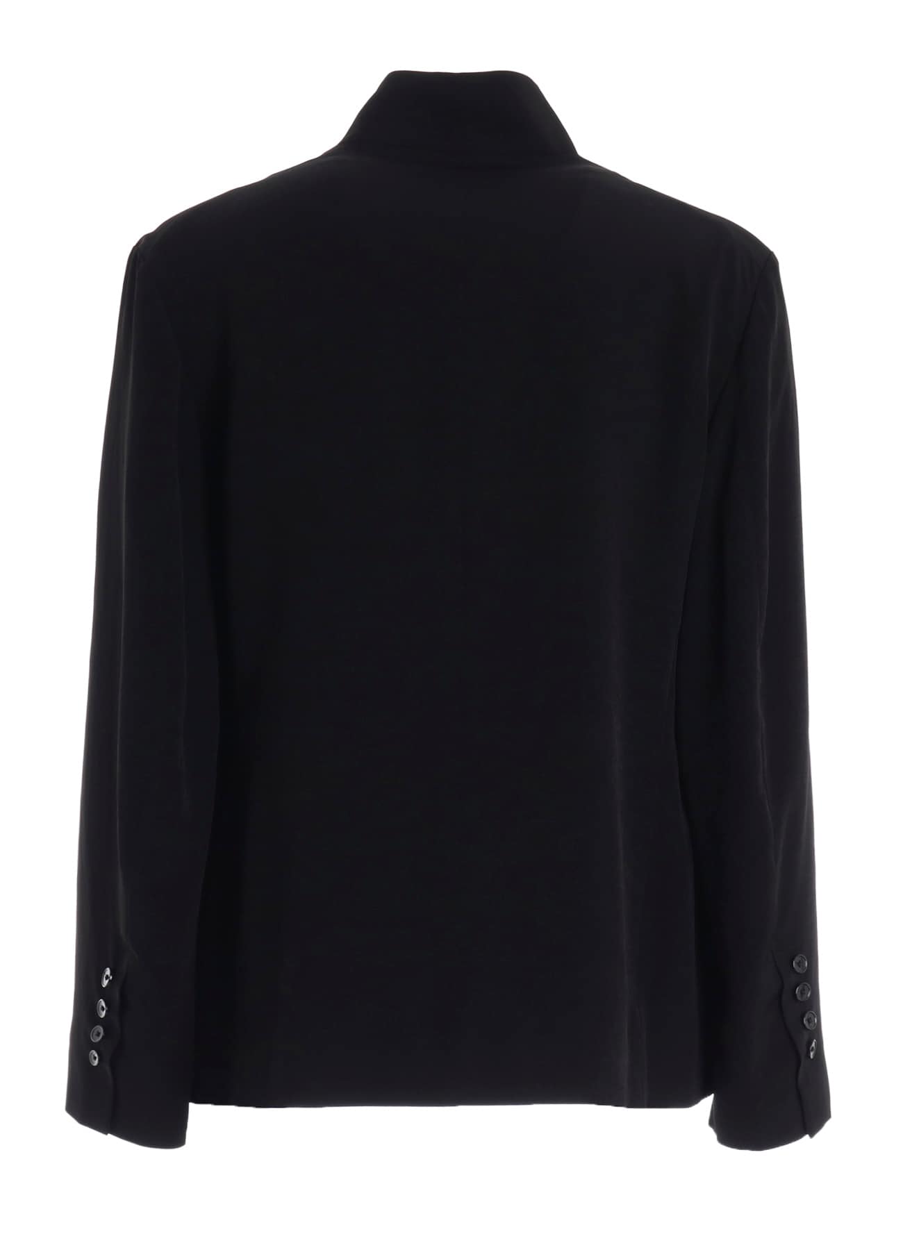 CREPE de CHINE MENS STAND COLLAR JACKET