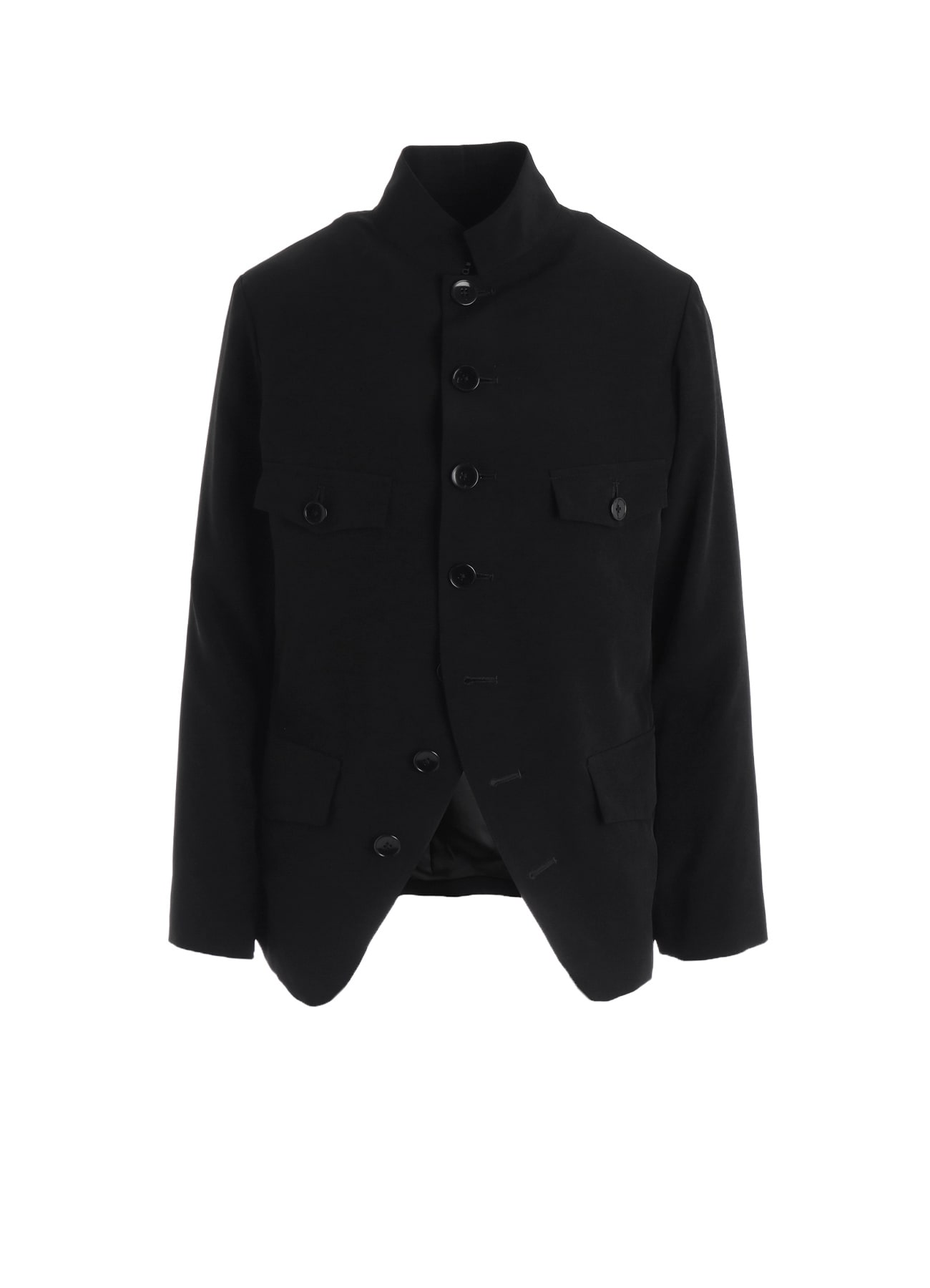 CREPE de CHINE LADIES STAND COLLAR JACKET