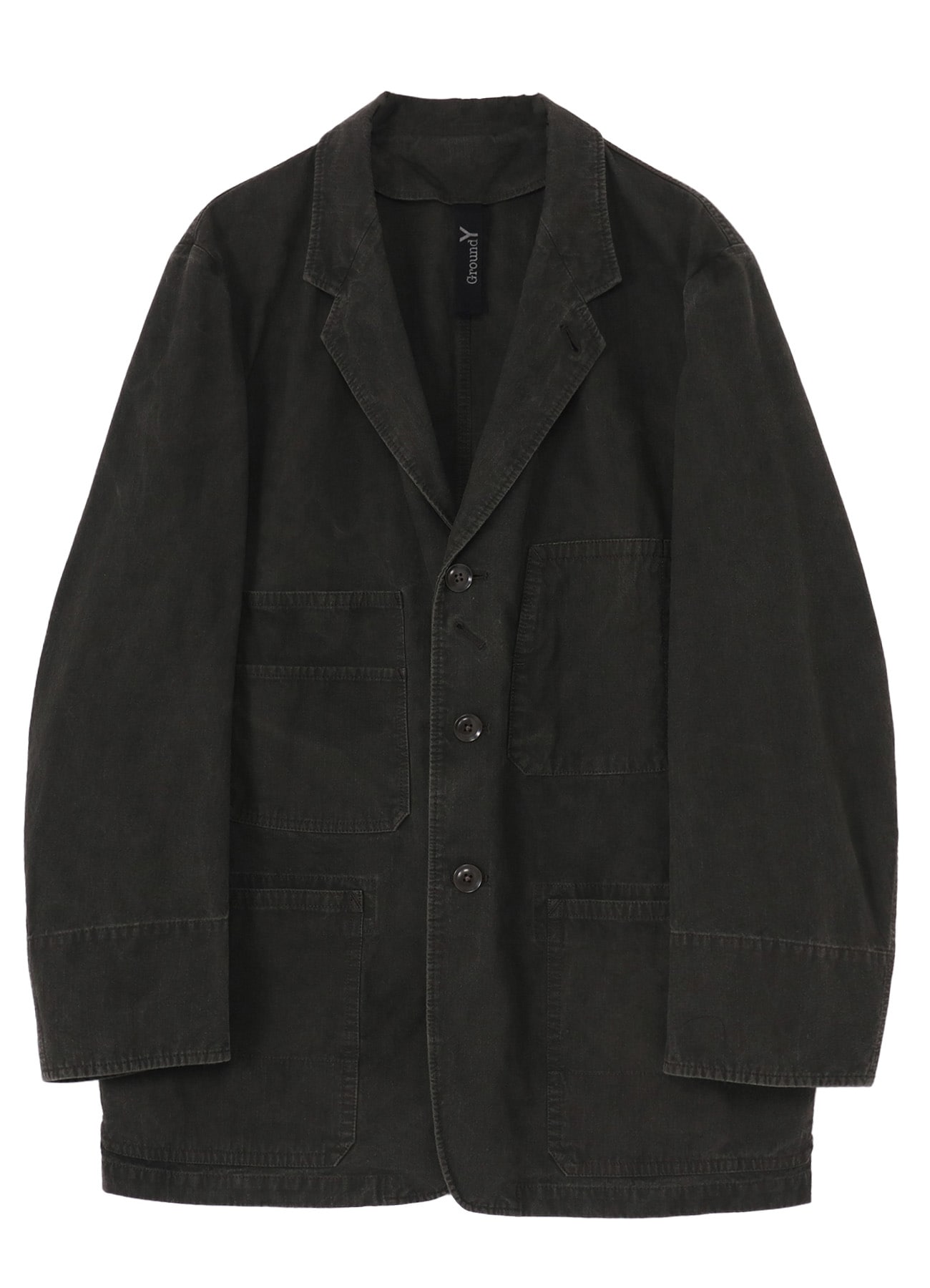 COTTON RIP PRODUCT PIGMENT DYED COVERALL JACKET