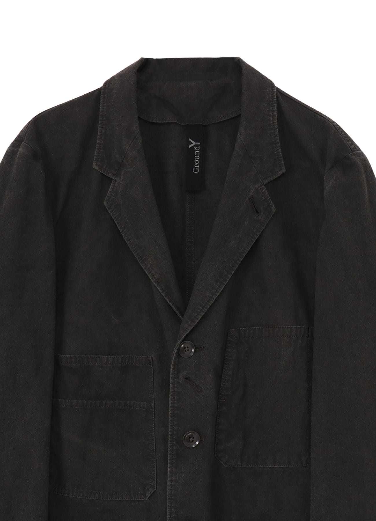 COTTON RIP PRODUCT PIGMENT DYED COVERALL JACKET