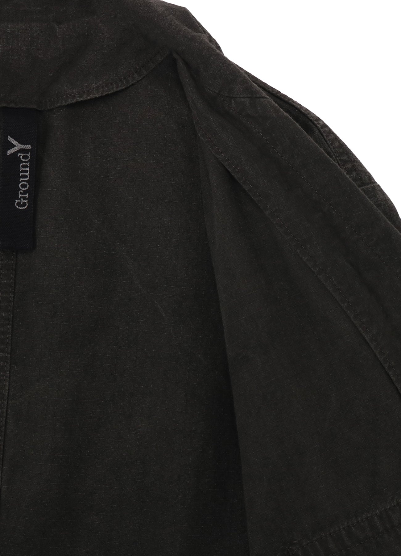 COTTON RIP PRODUCT PIGMENT DYED COVERALL JACKET