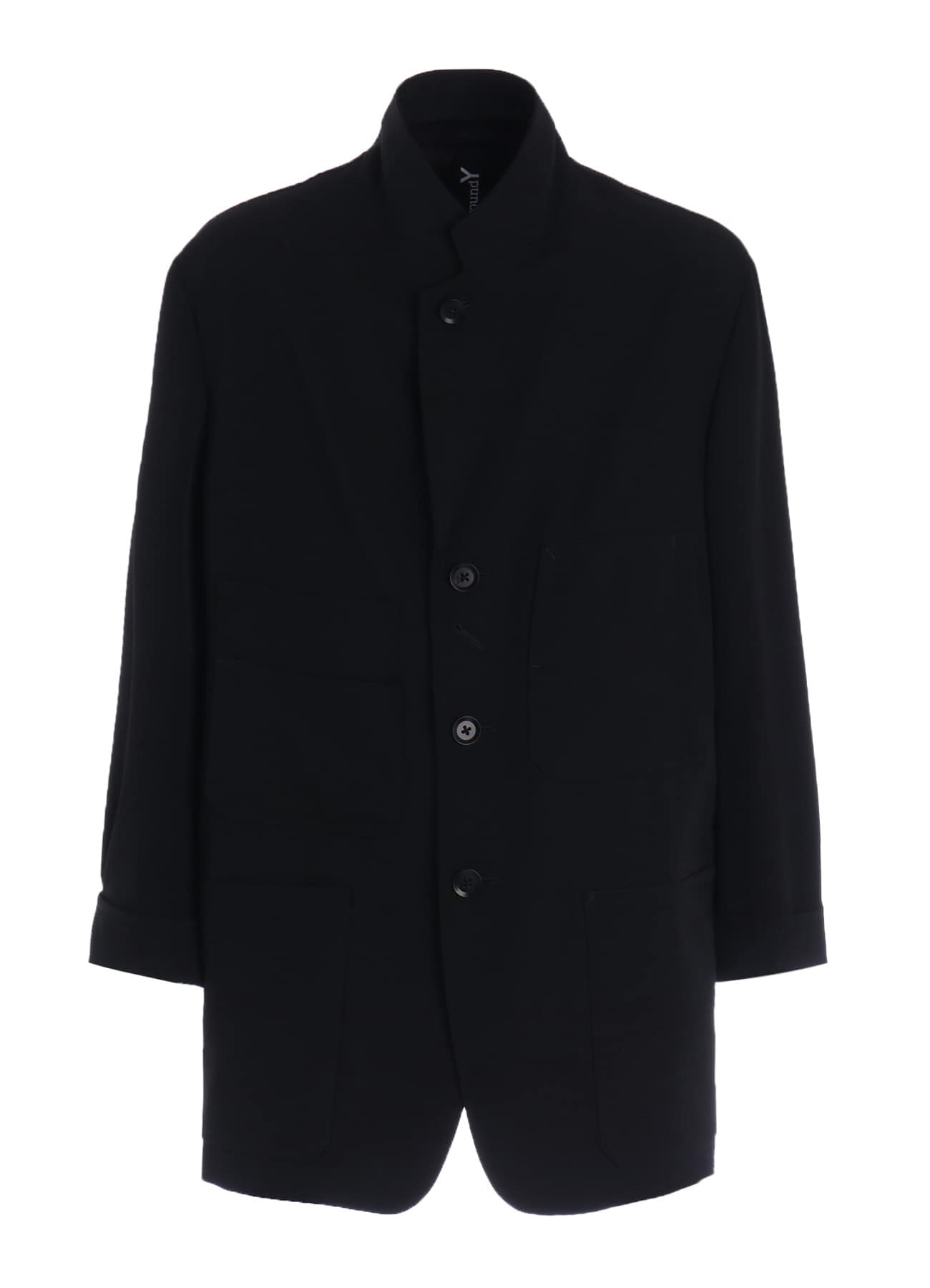WOOL GABARDINE COVERALL JACKET
