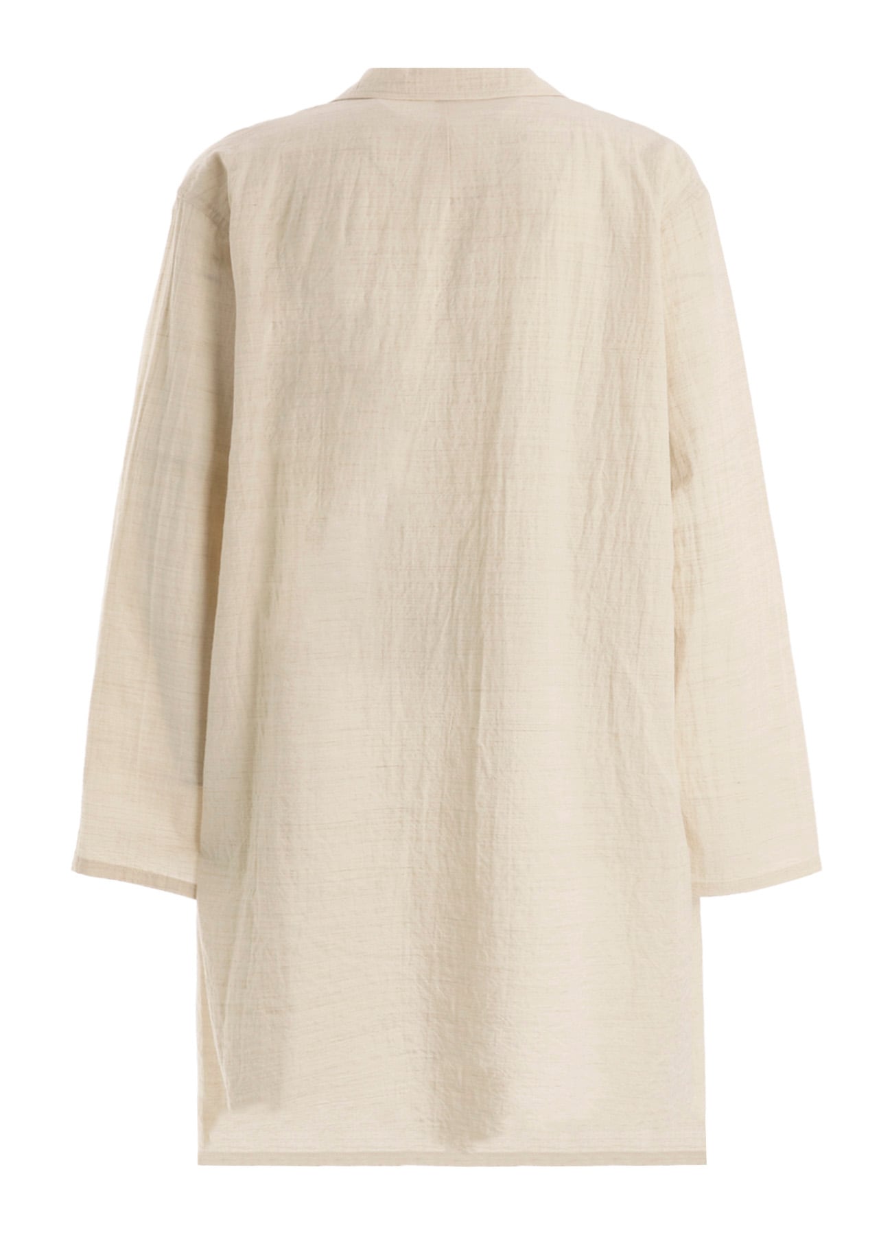 COTTON WOOL FLAX BROAD SHIRT JACKET