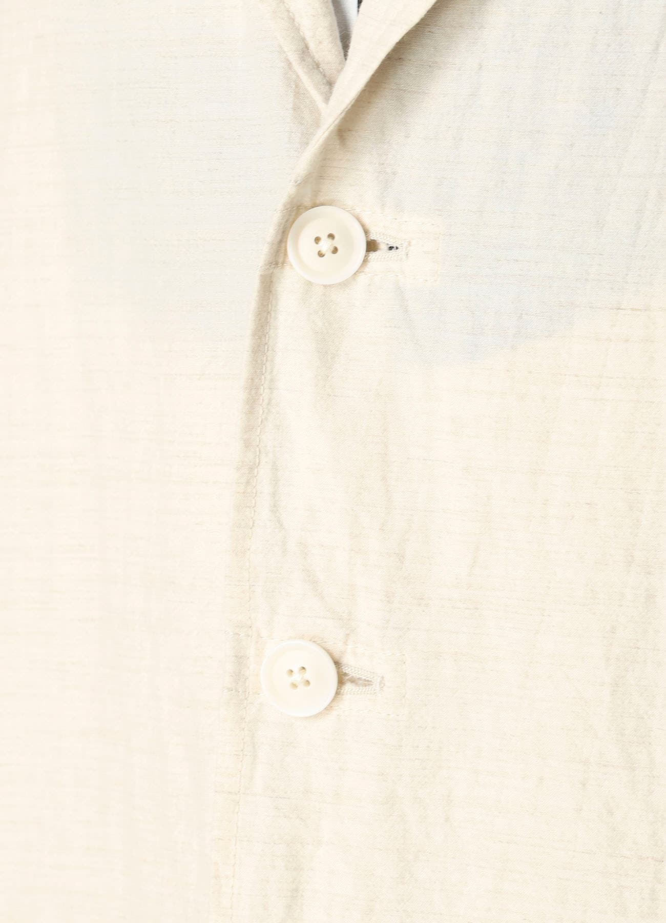 COTTON WOOL FLAX BROAD SHIRT JACKET