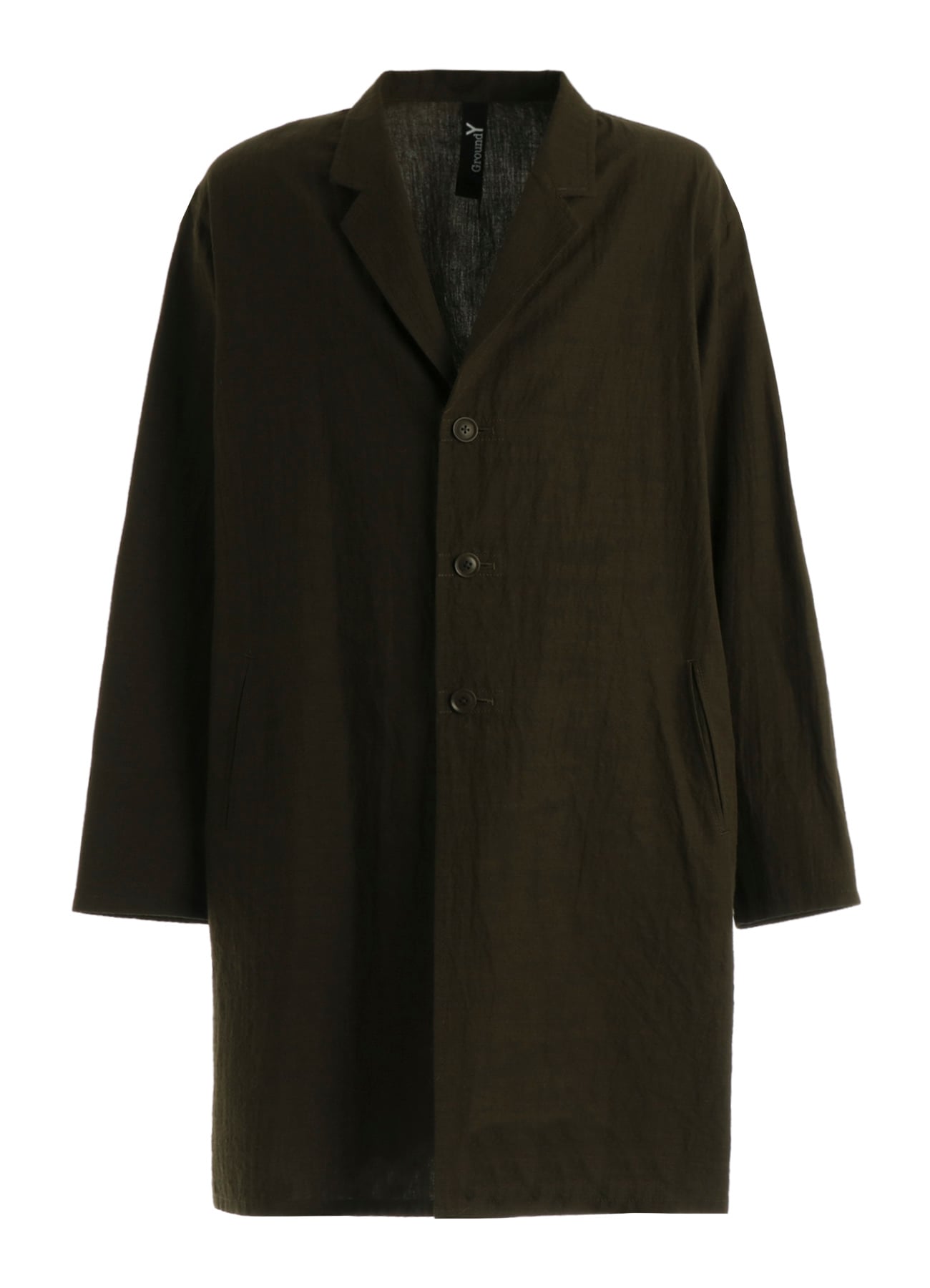 COTTON WOOL FLAX BROAD SHIRT JACKET