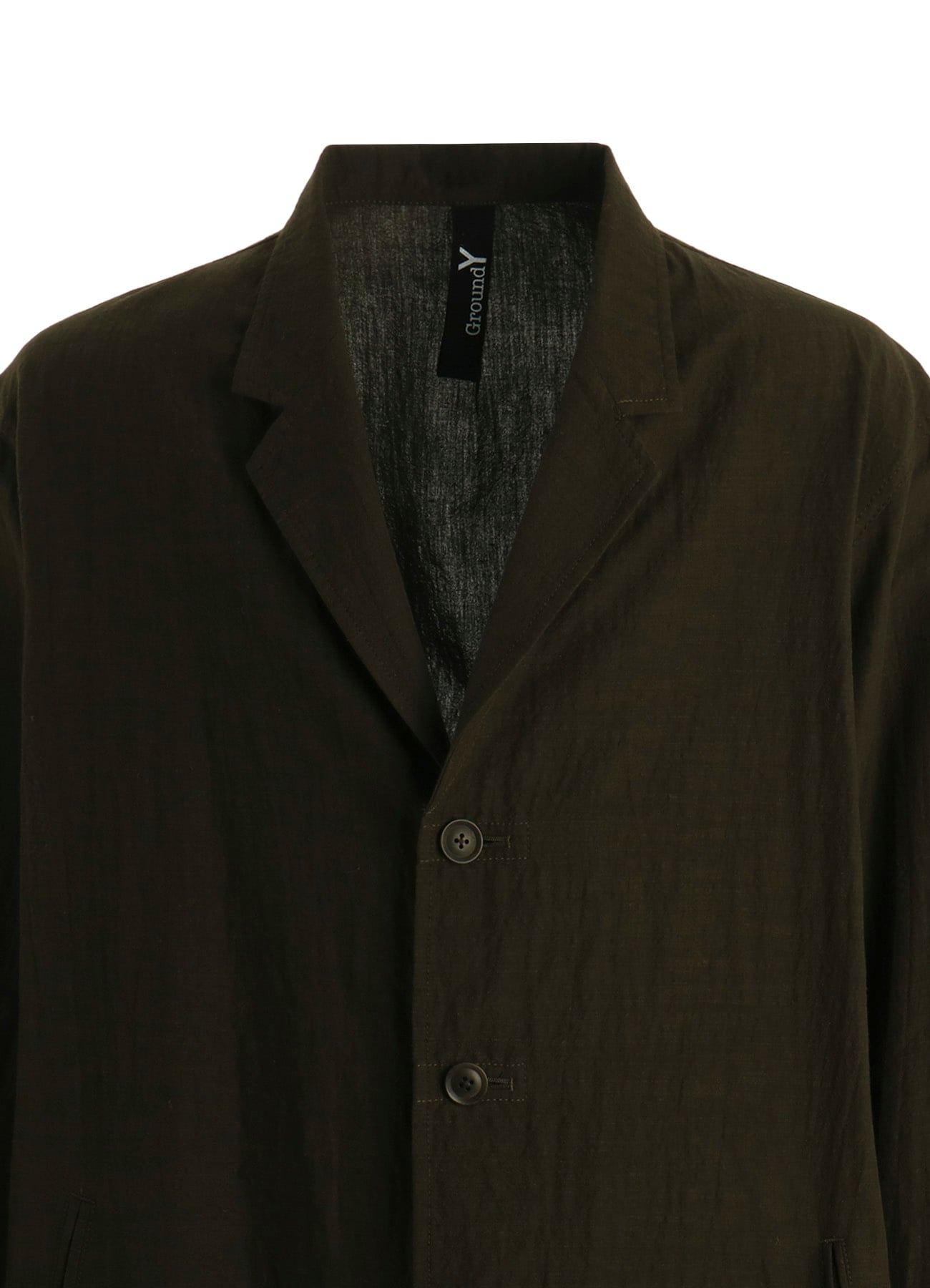 COTTON WOOL FLAX BROAD SHIRT JACKET