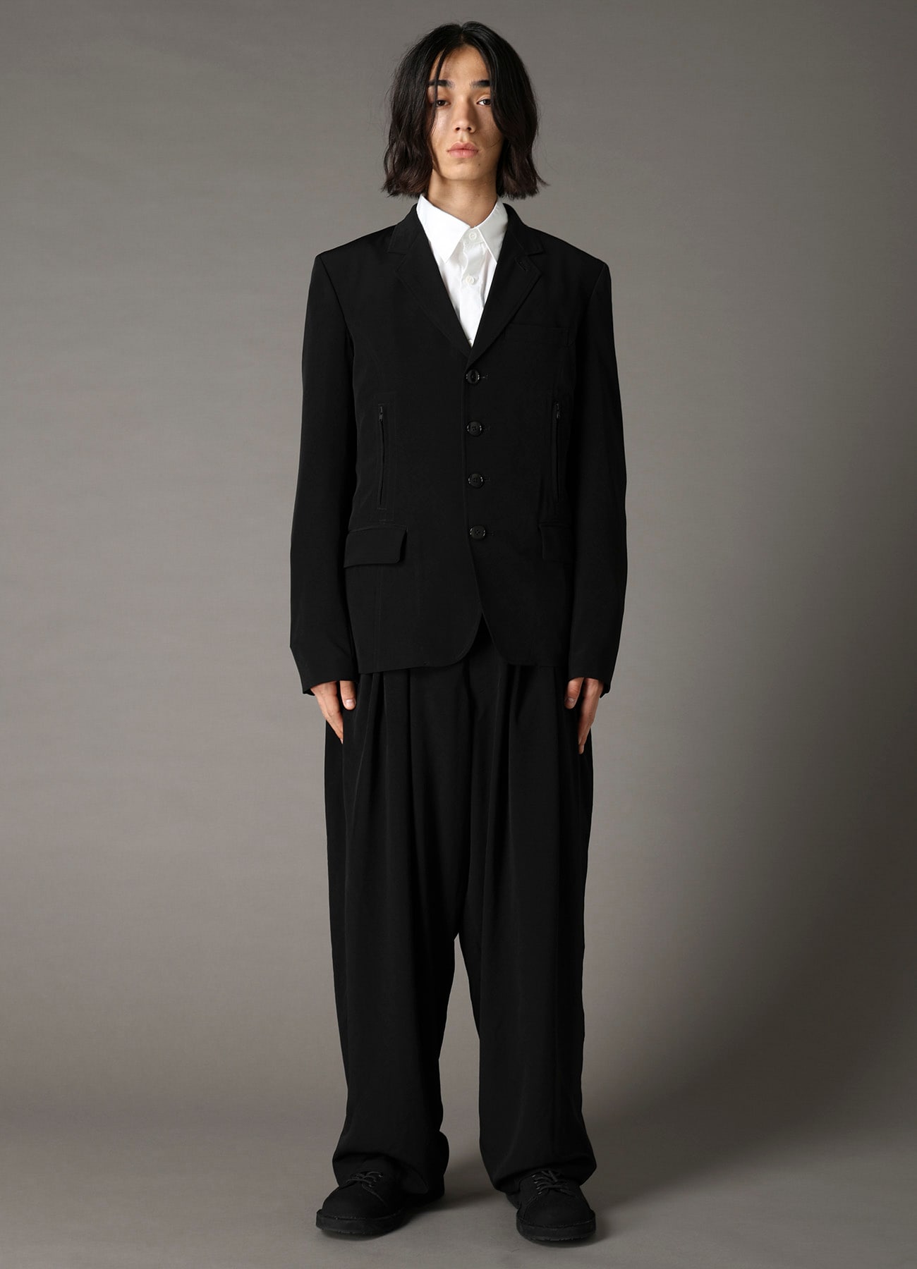 CREPE de CHINE SLIM FIT JACKET