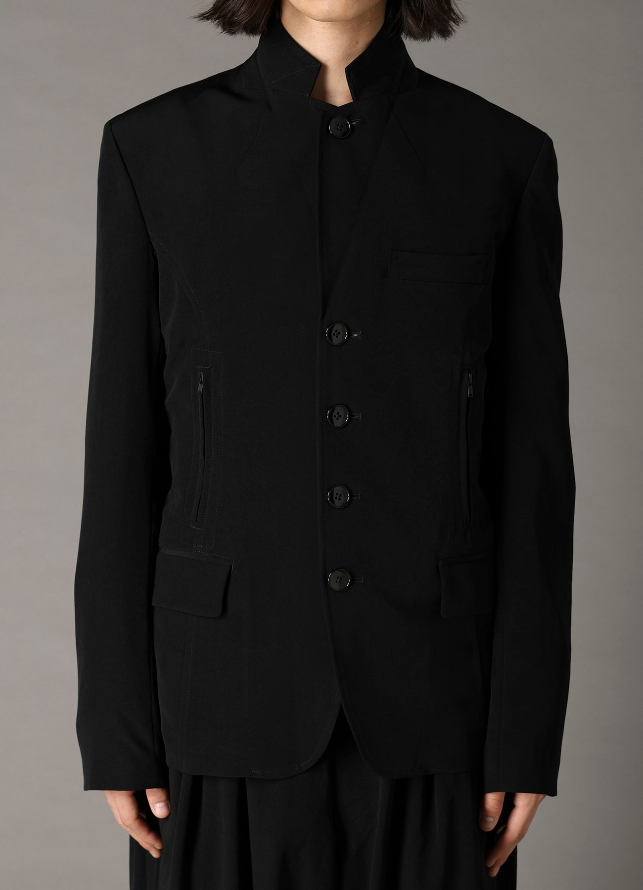 CREPE de CHINE SLIM FIT JACKET