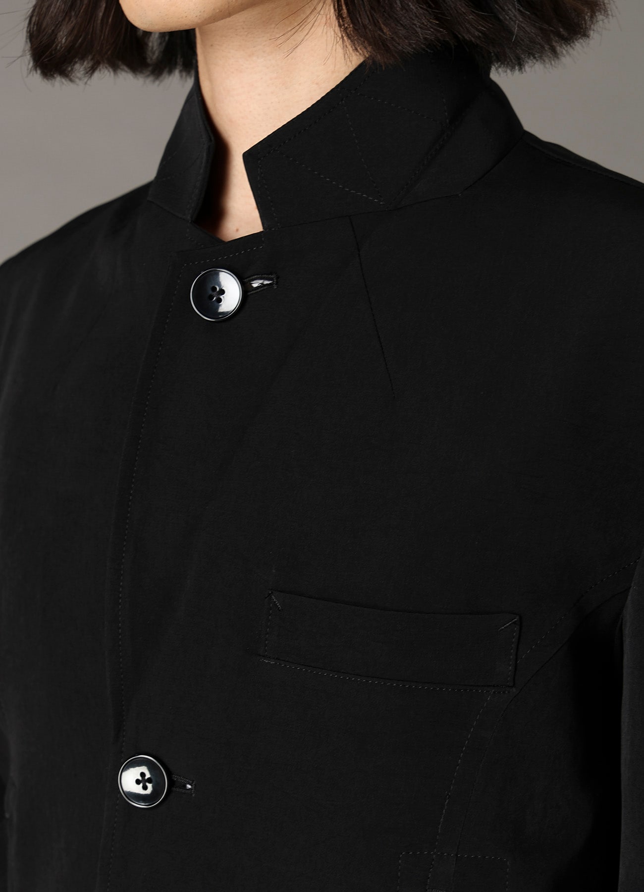 CREPE de CHINE SLIM FIT JACKET