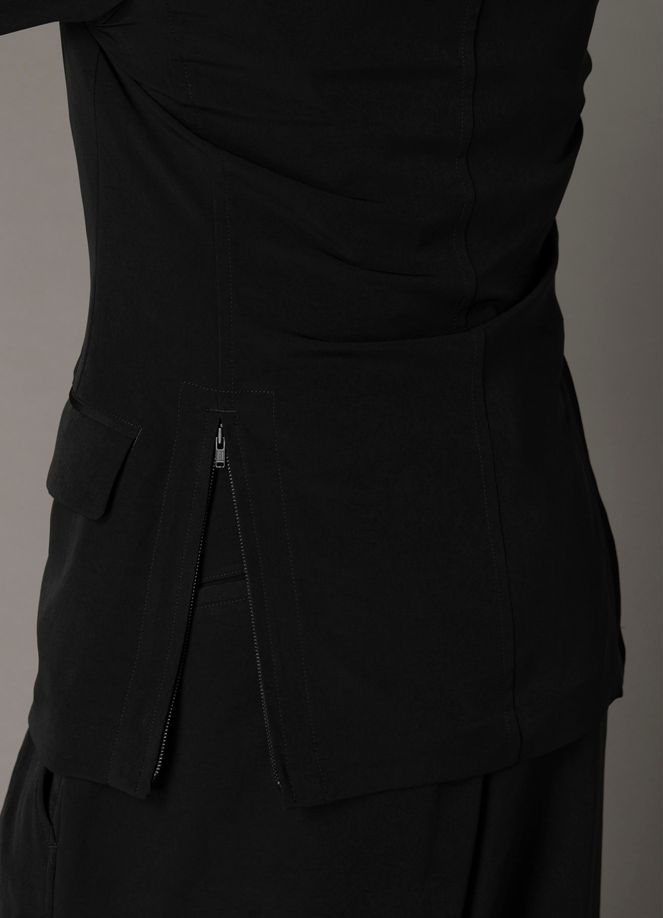 CREPE de CHINE SLIM FIT JACKET