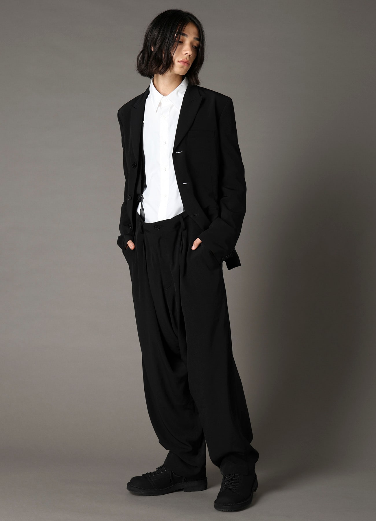 CREPE de CHINE SLIM FIT JACKET