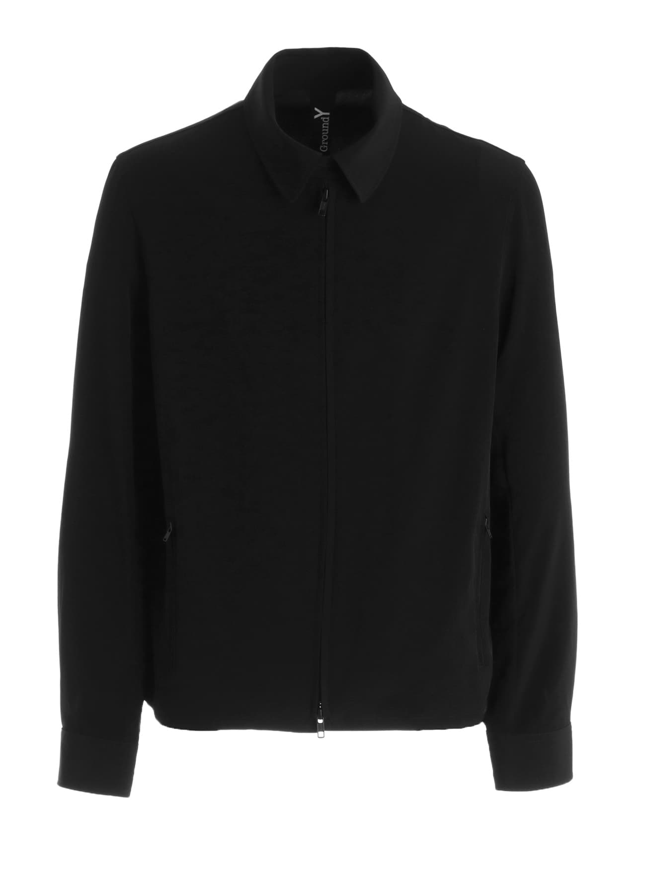 CREPE de CHINE ZIPPER SLIM FIT JACKET