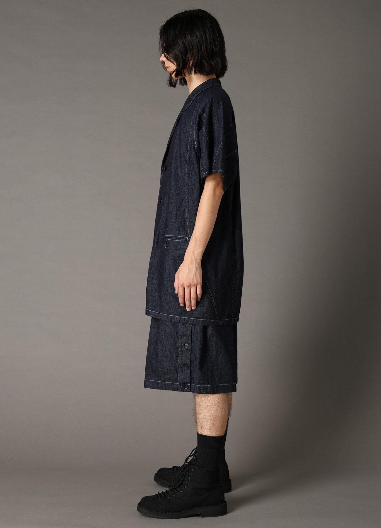 【1/16 10:00 Release】8oz SLUB DENIM SHORT SLEEVED JACKET