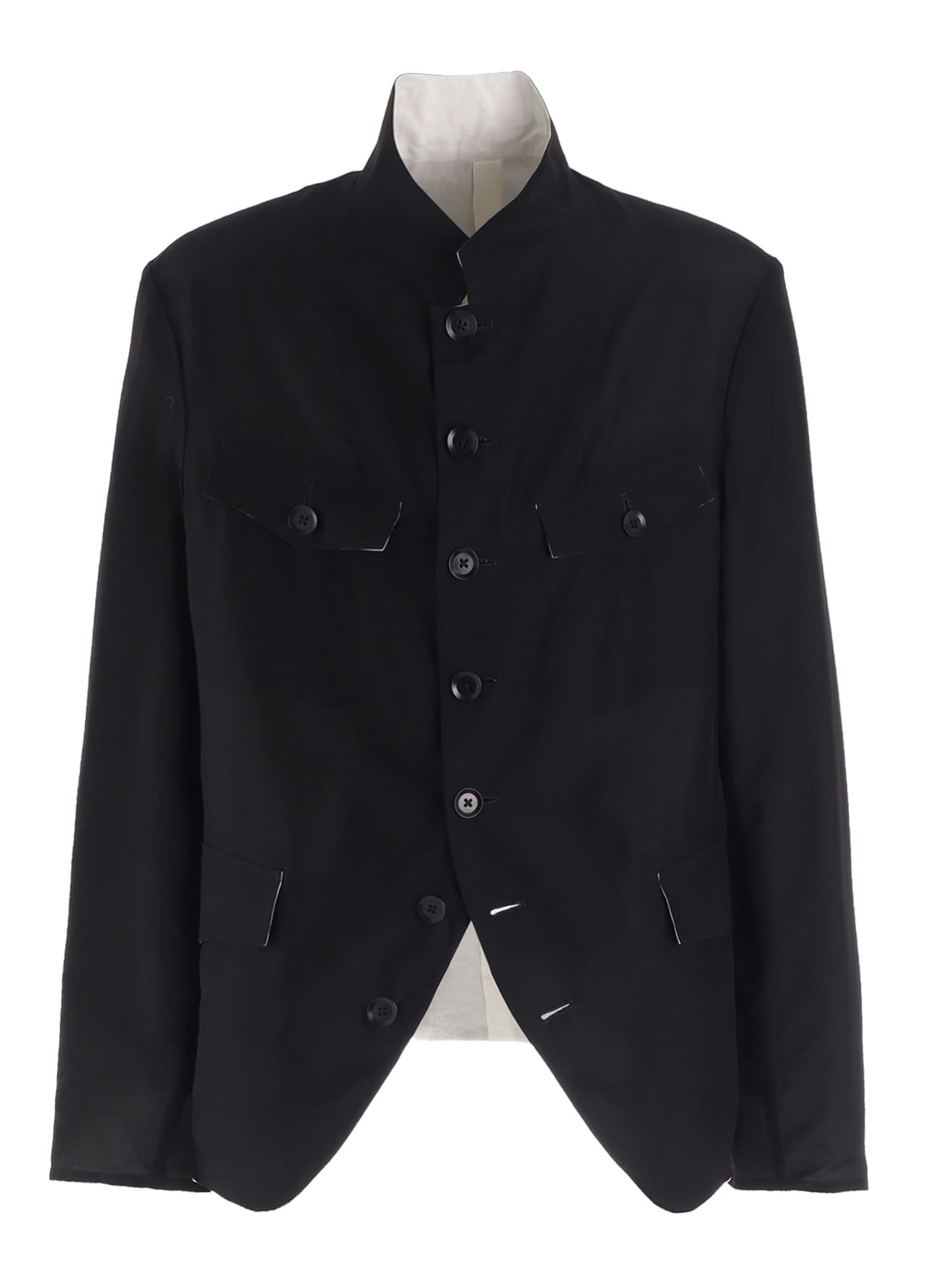 REVERSIBLE STAND COLLAR JACKET