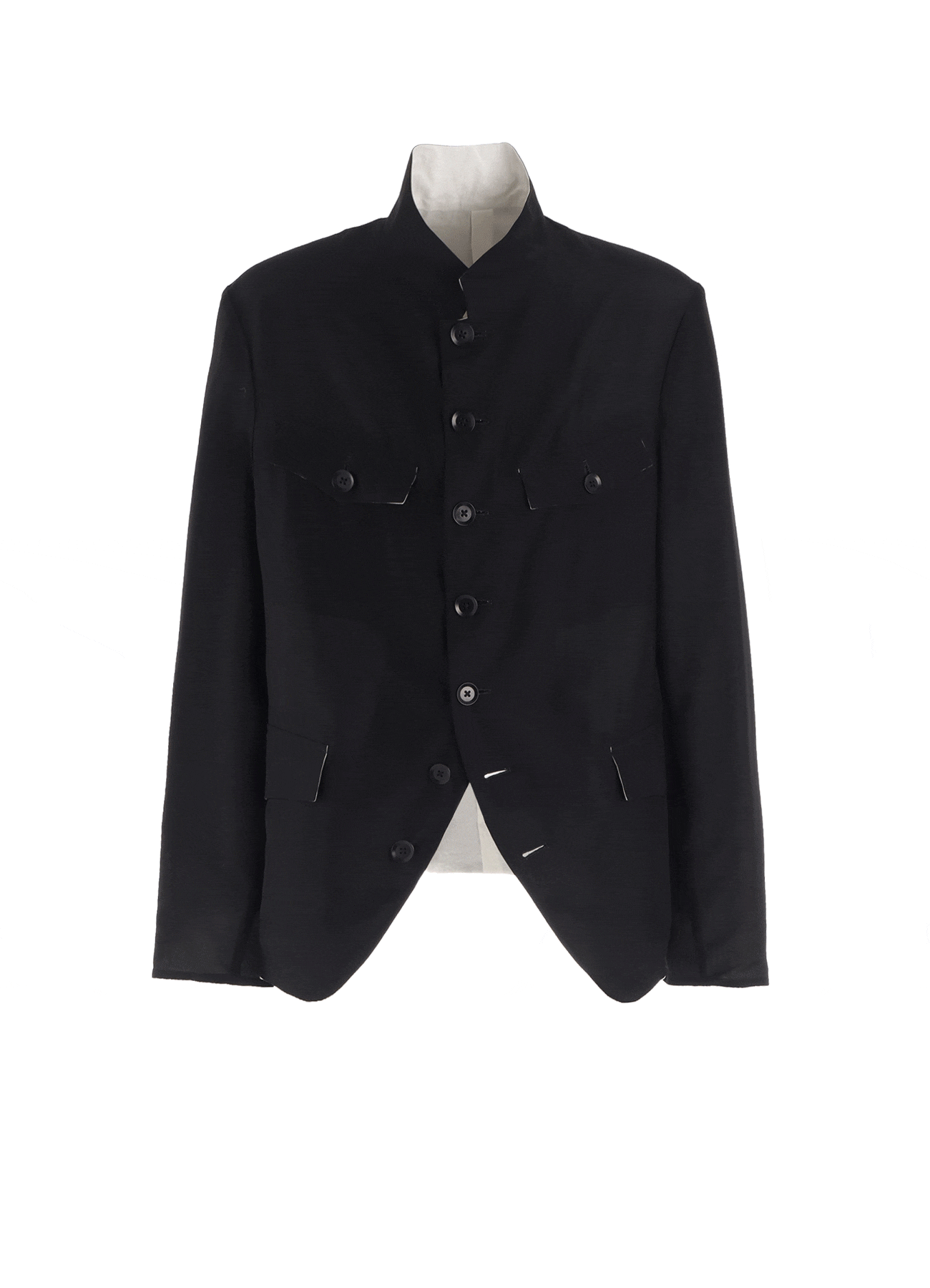 REVERSIBLE STAND COLLAR JACKET