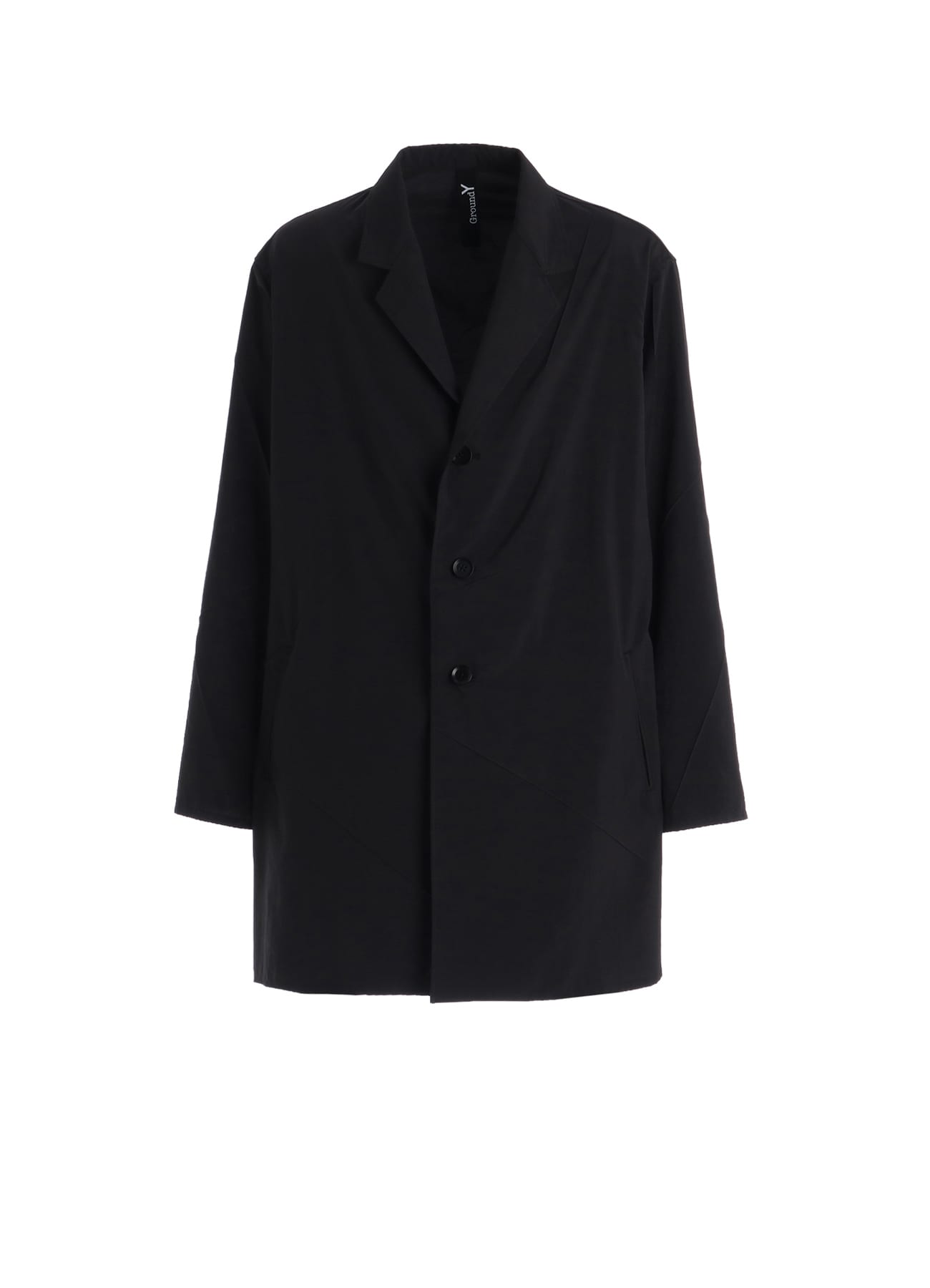 PE TAFFETA PLEATED DESIGN JACKET