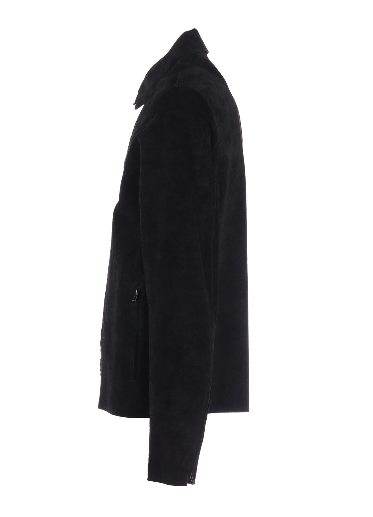 SUEDE ZIP JACKET