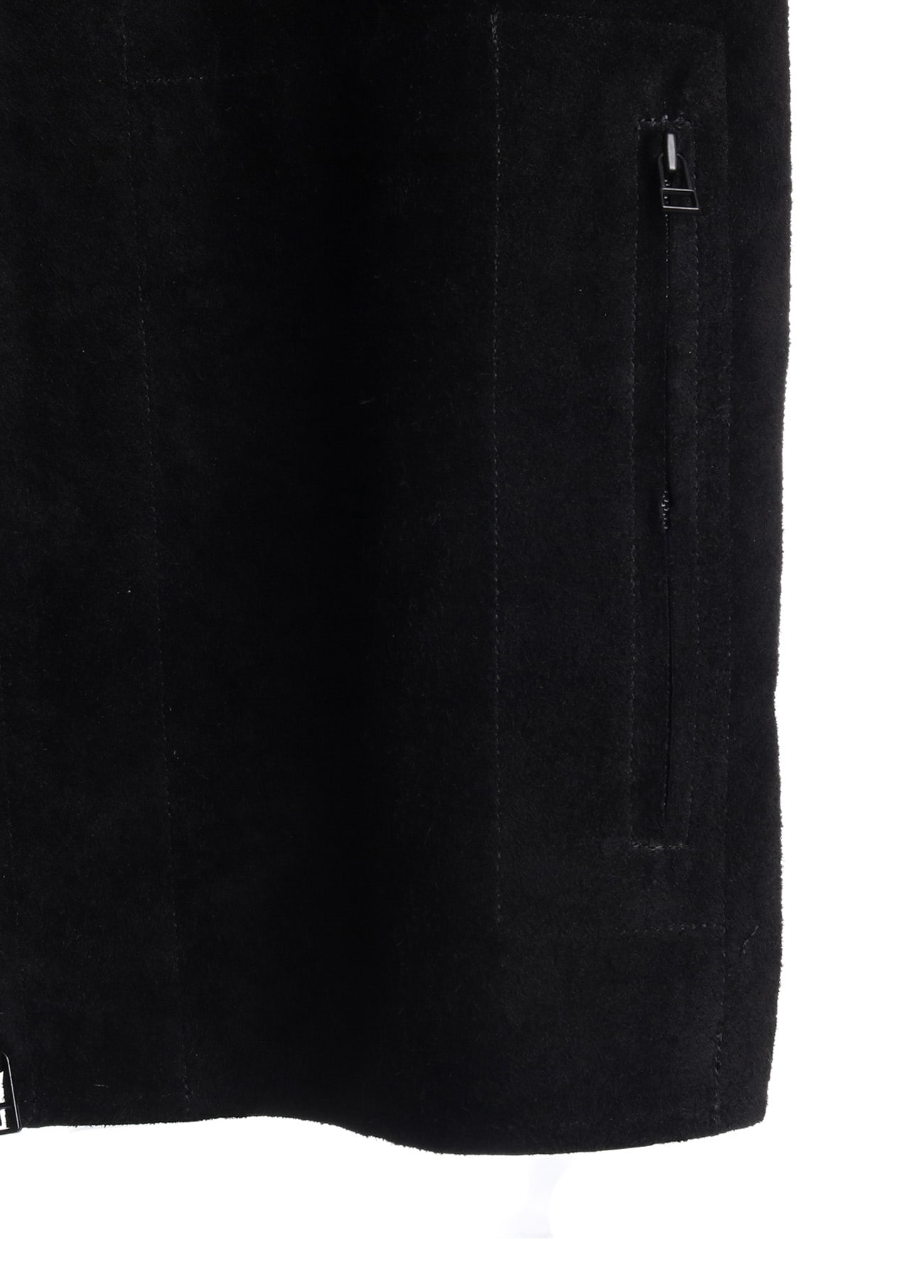 SUEDE ZIP JACKET