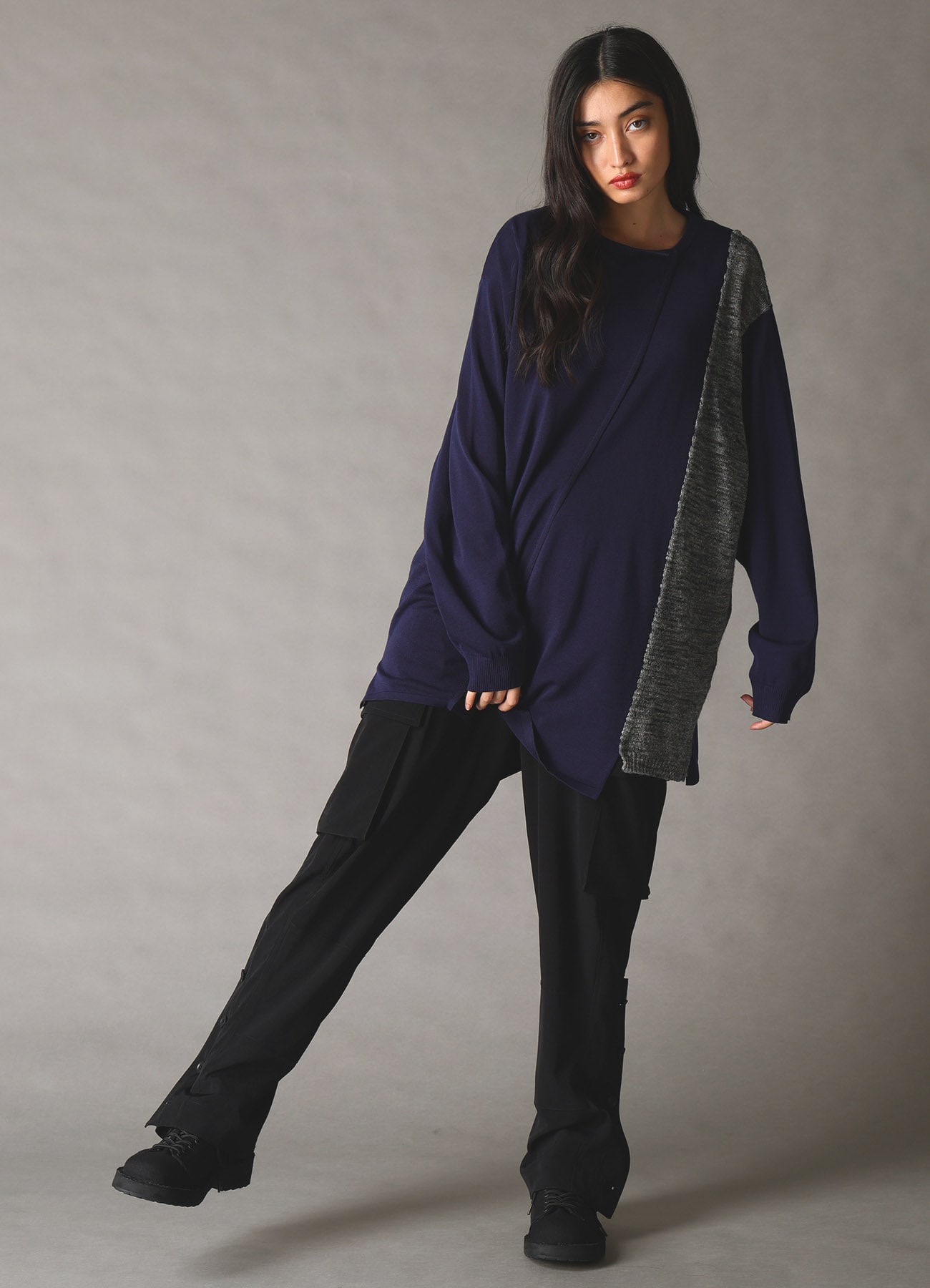 GIMA COTTON LONG SLEEVE KNIT