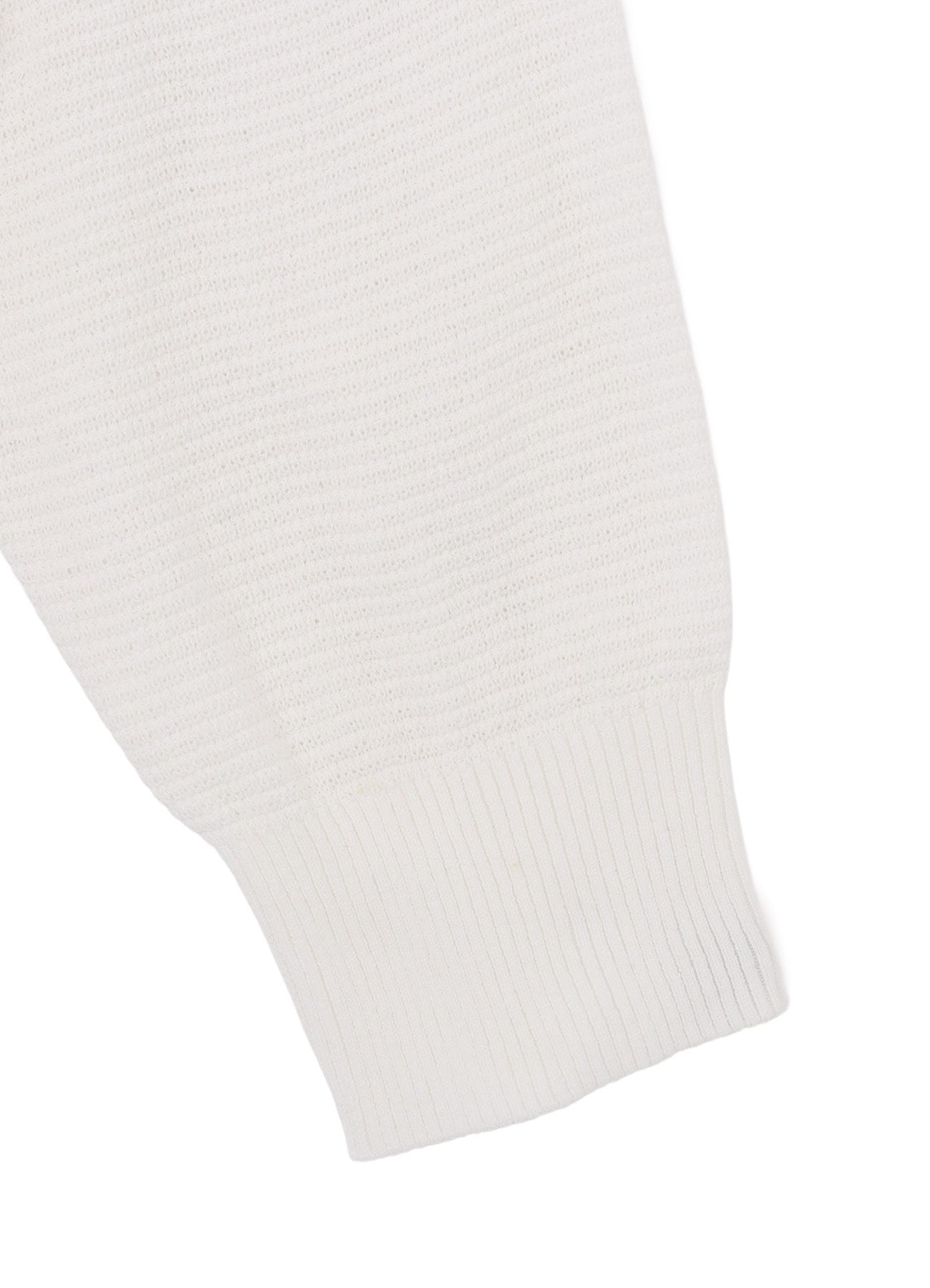 OPEN-END COTTON DOLMAN BIG KNIT