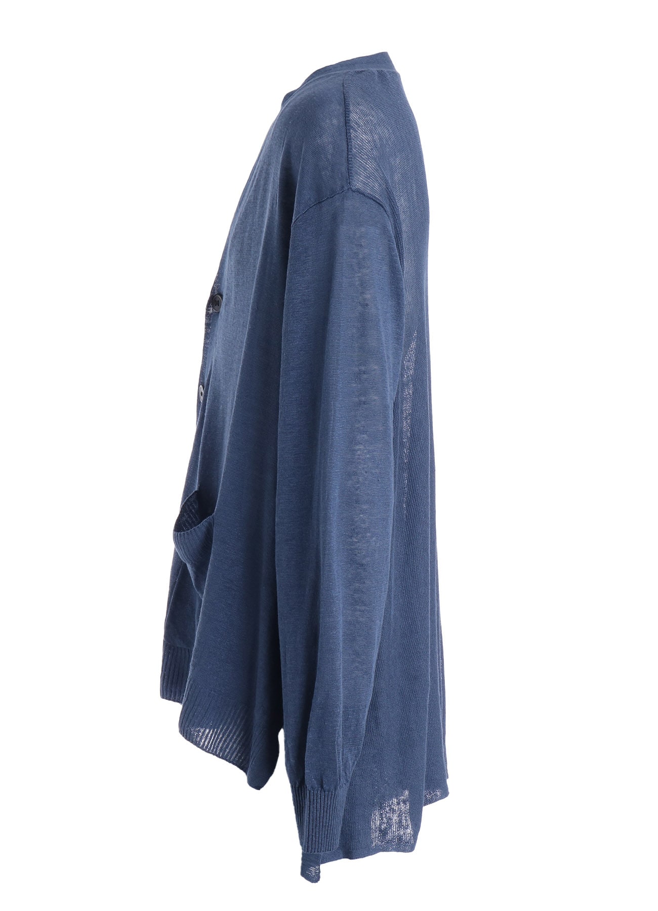 LINEN BIG CARDIGAN