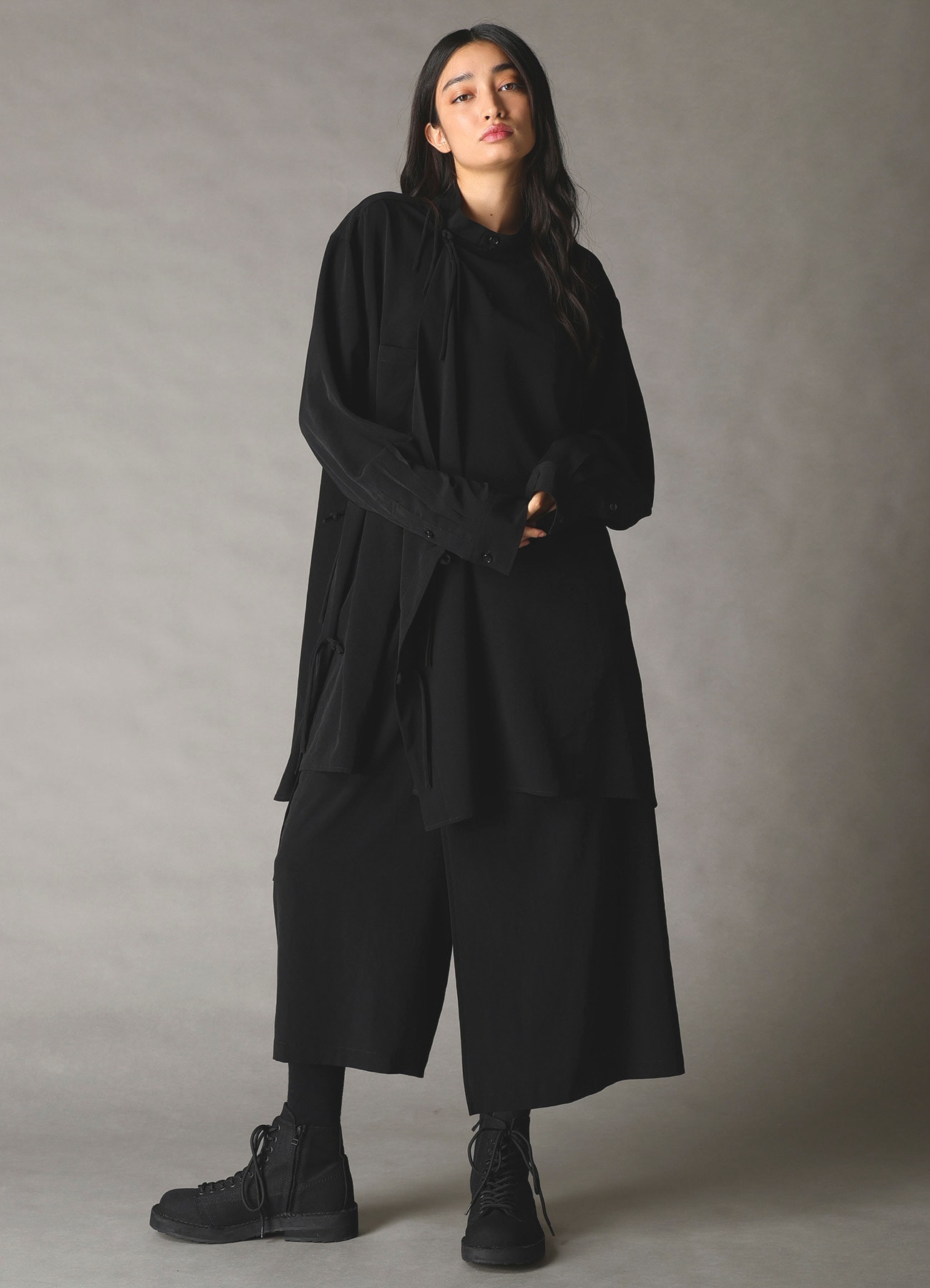 CREPE de CHINE WRAP PANTS