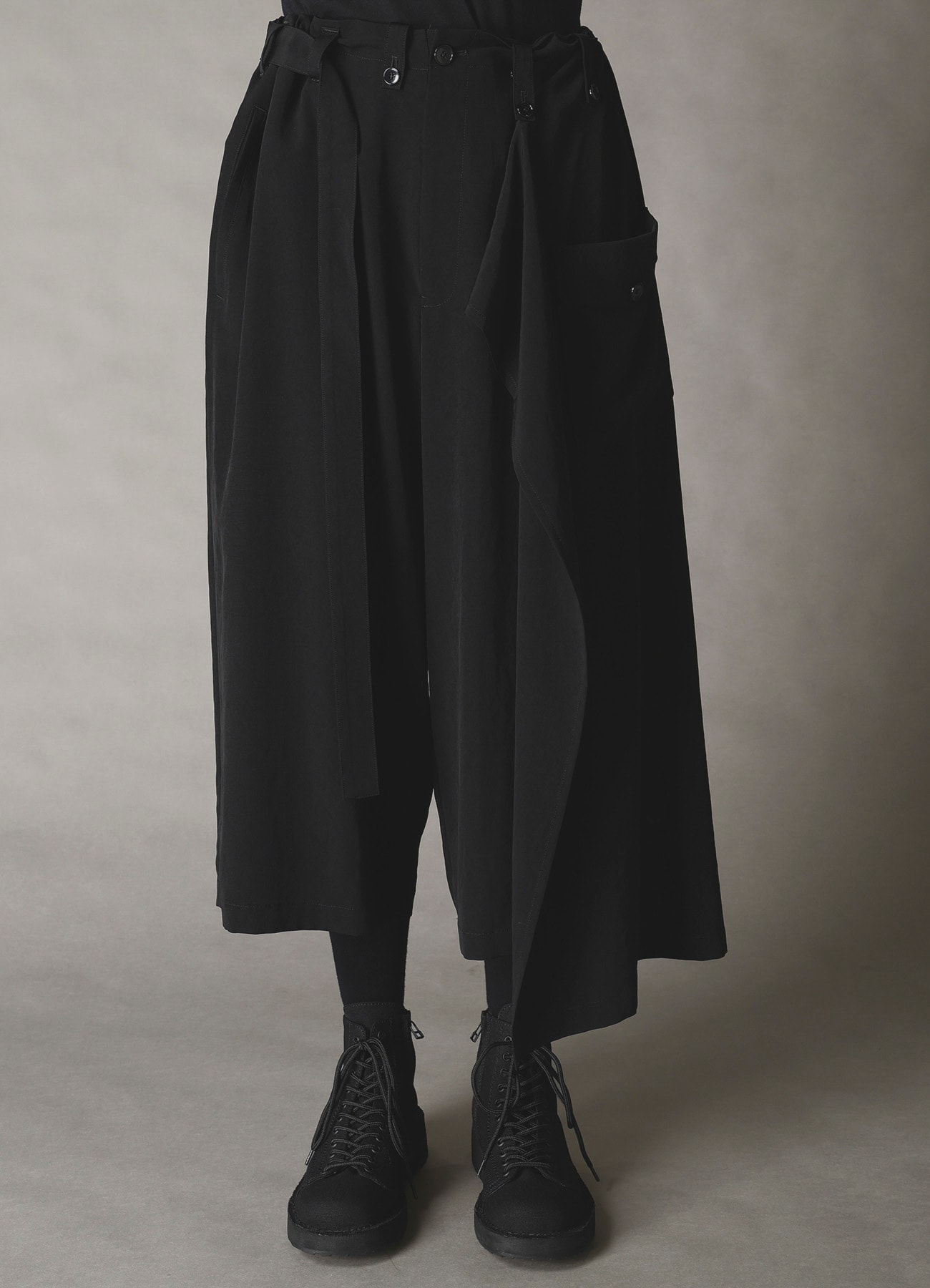 CREPE de CHINE WRAP PANTS