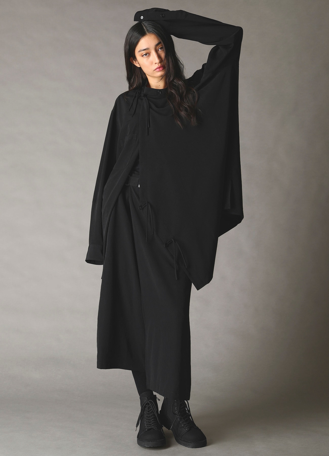 CREPE de CHINE WRAP PANTS