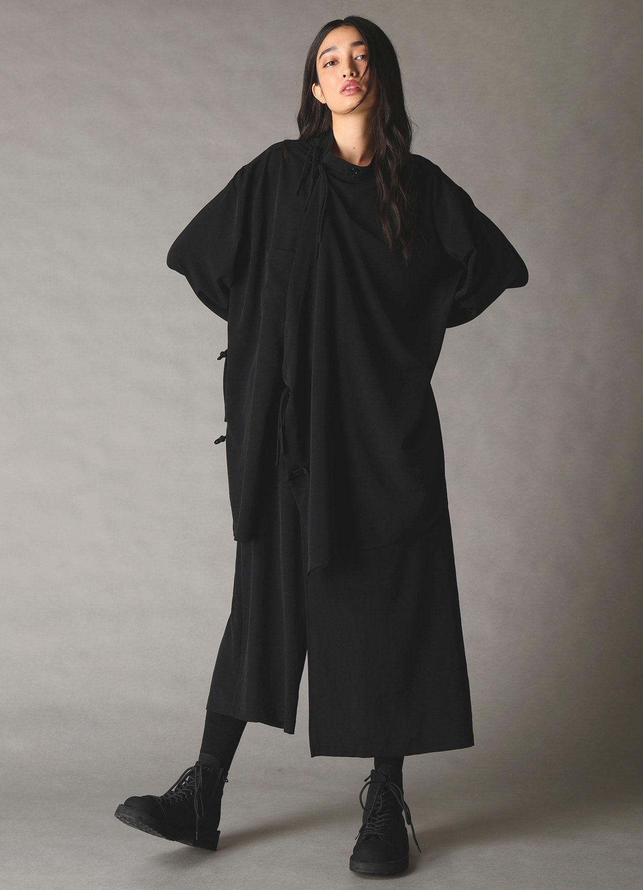 CREPE de CHINE WRAP PANTS